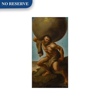 Atlas holding up the heavens