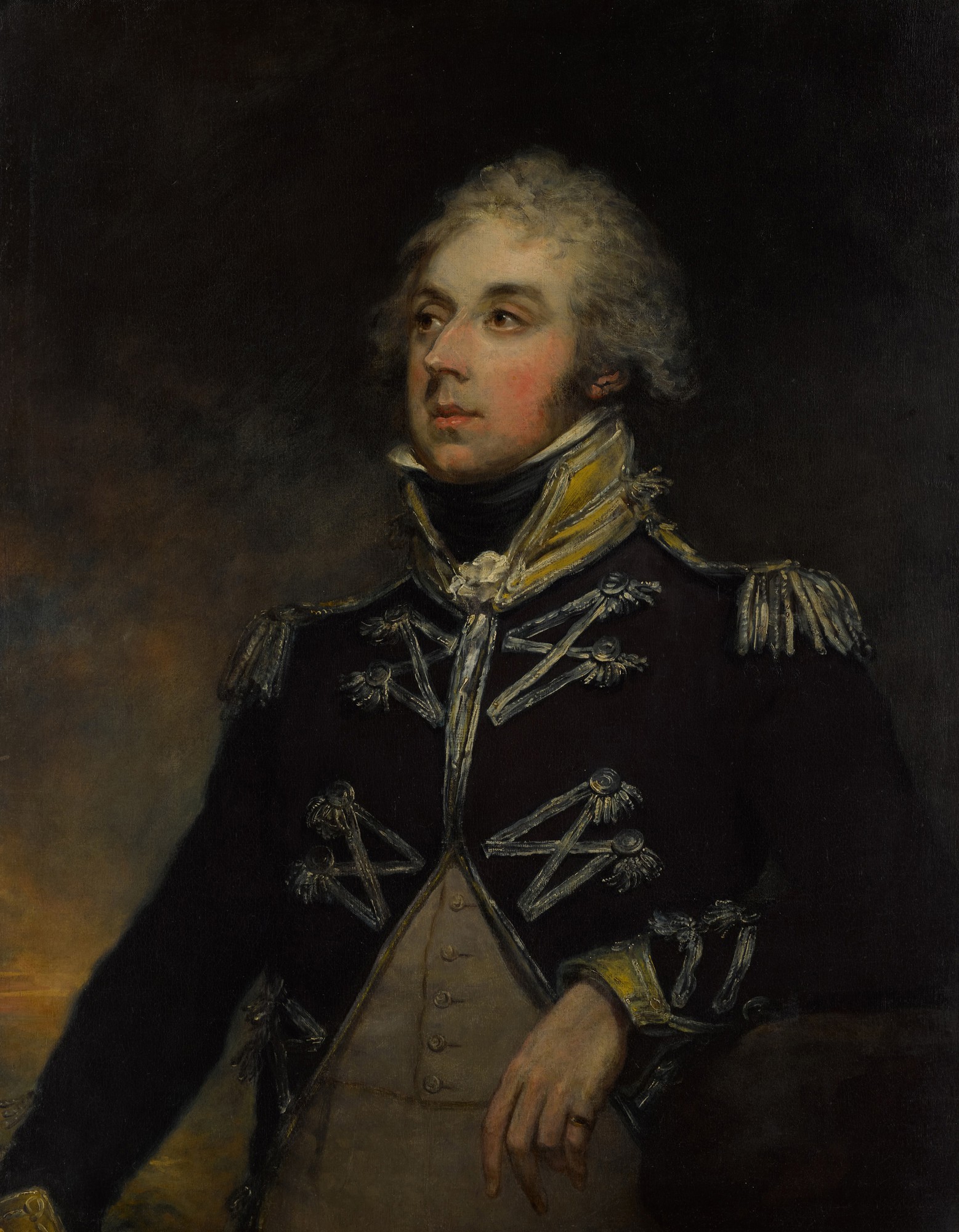 Arthur William Devis — Portrait of James Cockburn of Langton  