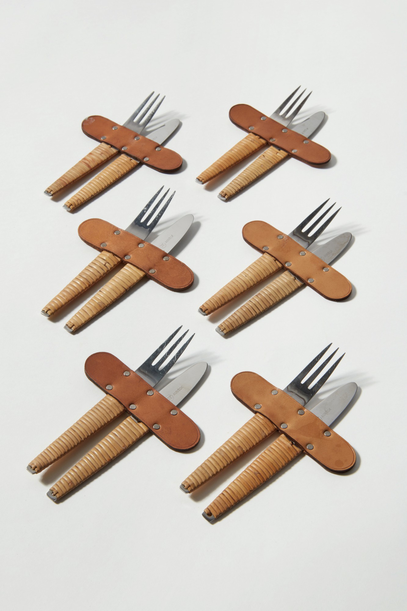 Six Sets of Dessert Cutlery