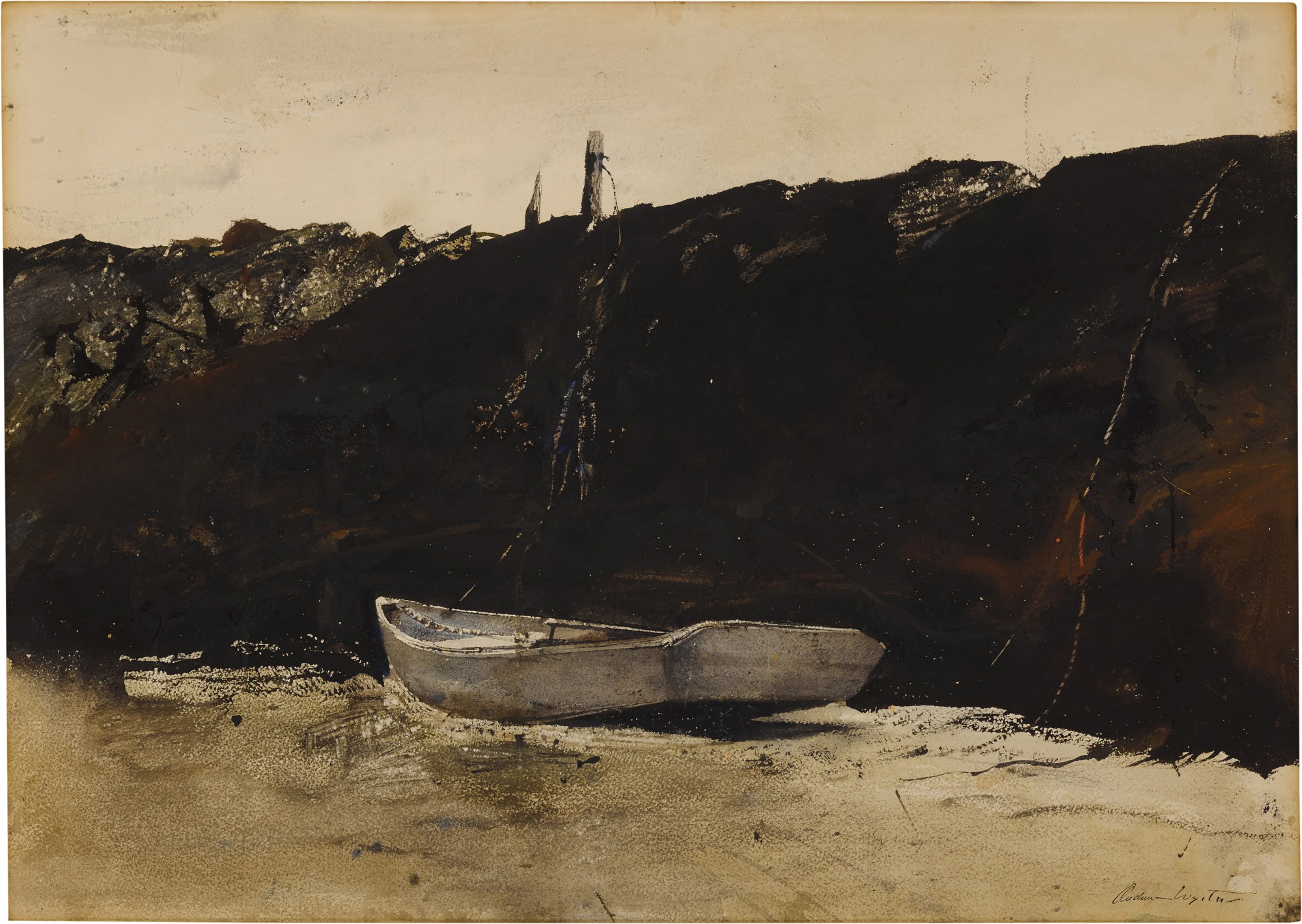 Andrew Wyeth — Teel's Landing
