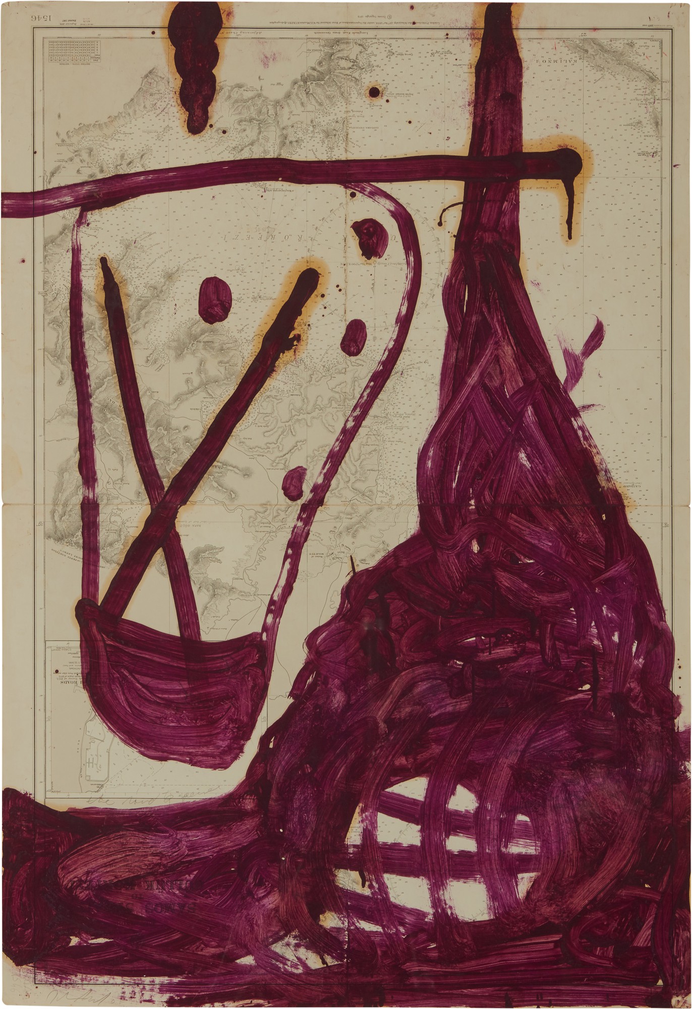 Julian Schnabel — Samos Strait to Güllük Körfezi