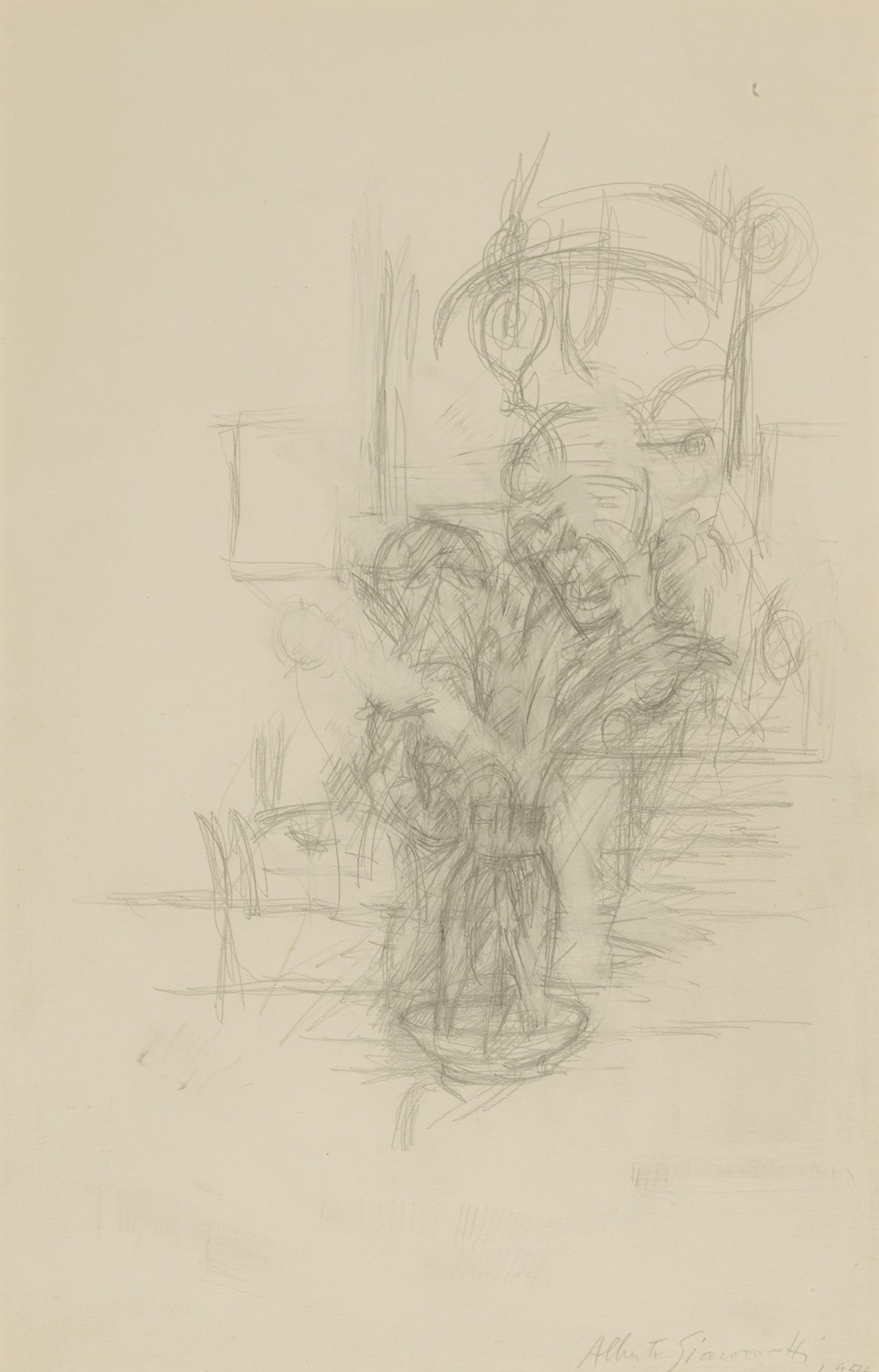 Alberto Giacometti — Fleurs, Stampa