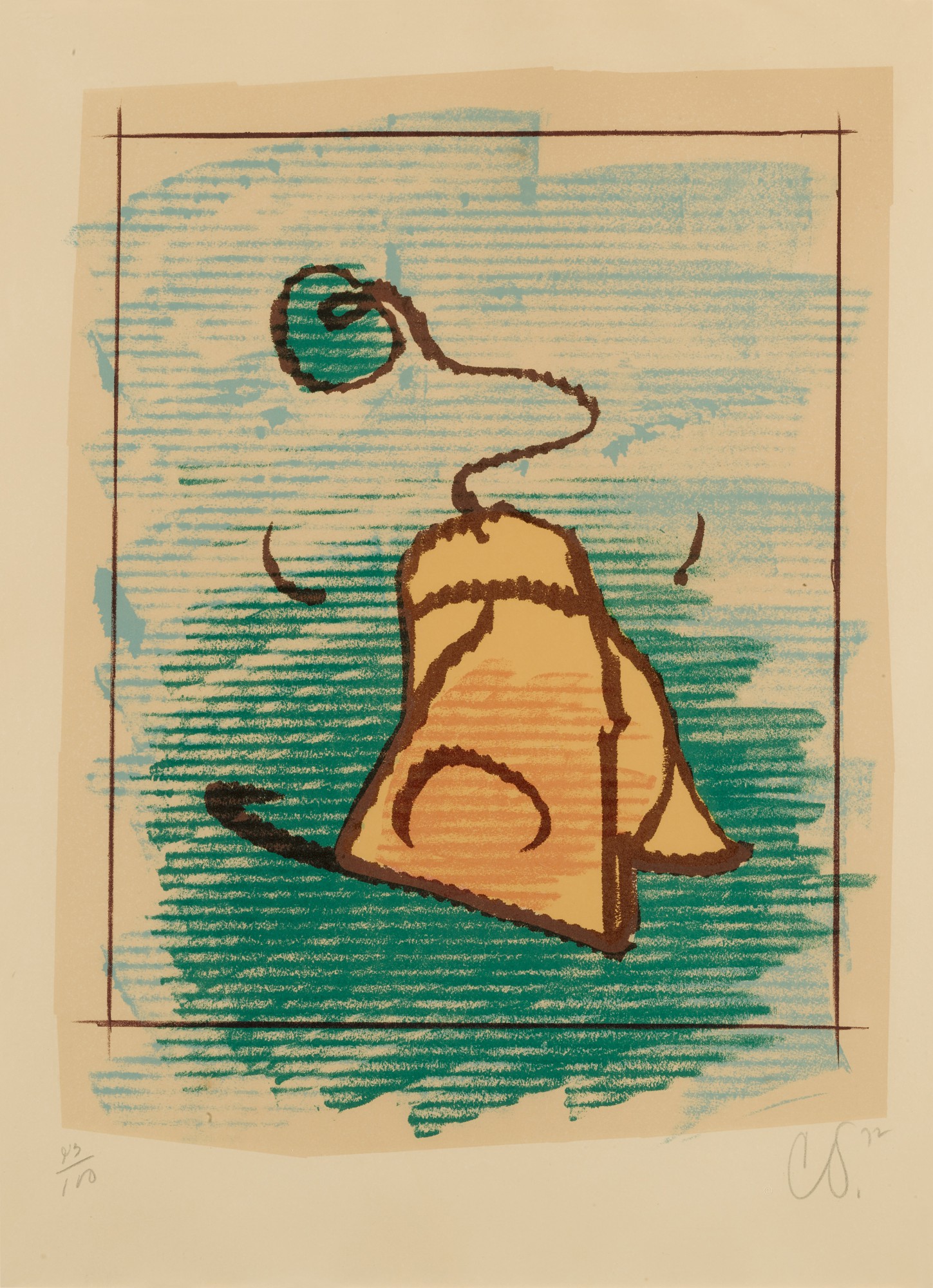 Claes Oldenburg — Tea Bag (Axsom & Platzker 82)