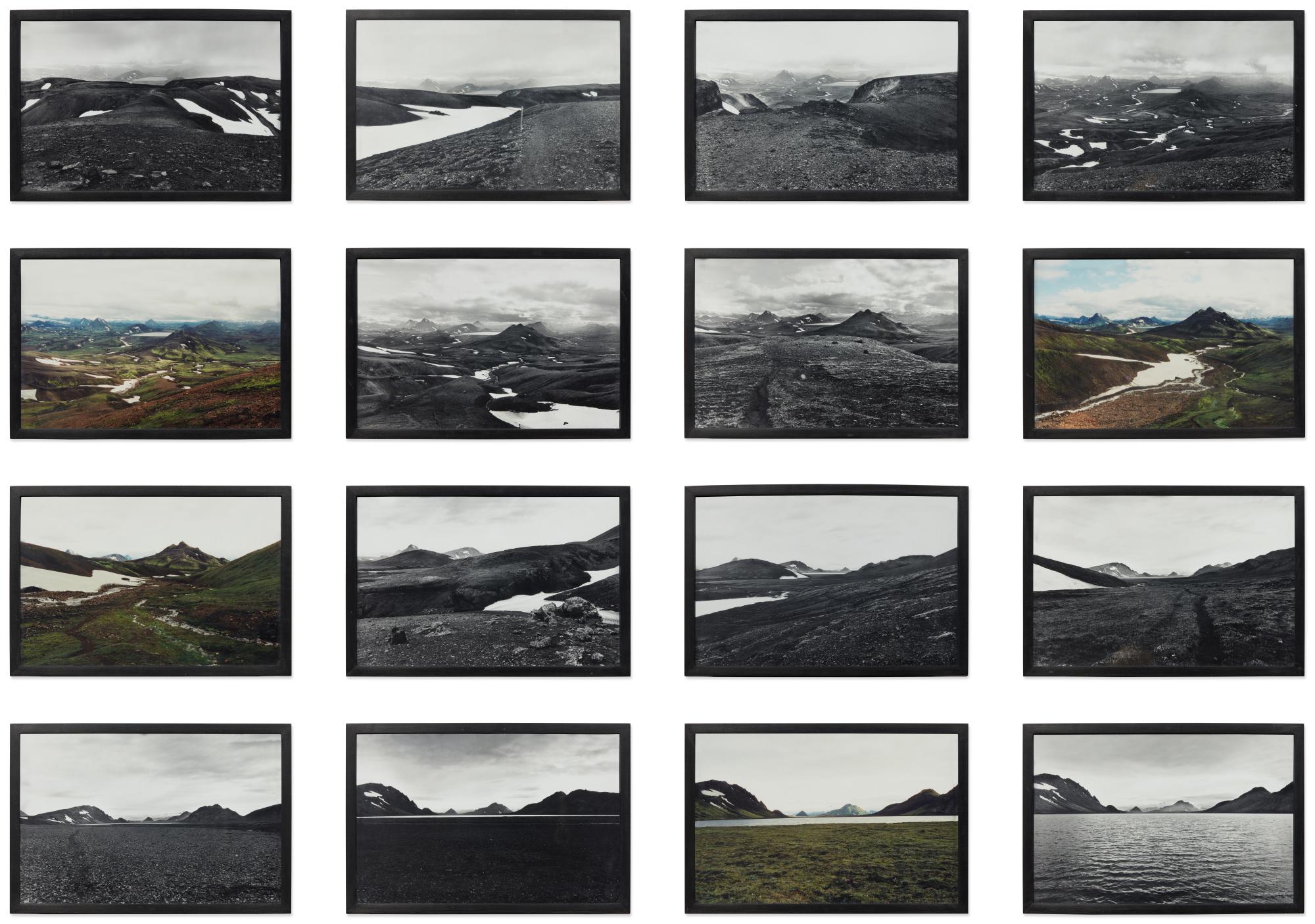 Ólafur Elíasson — The walk series (The Alftavatn close-up series)