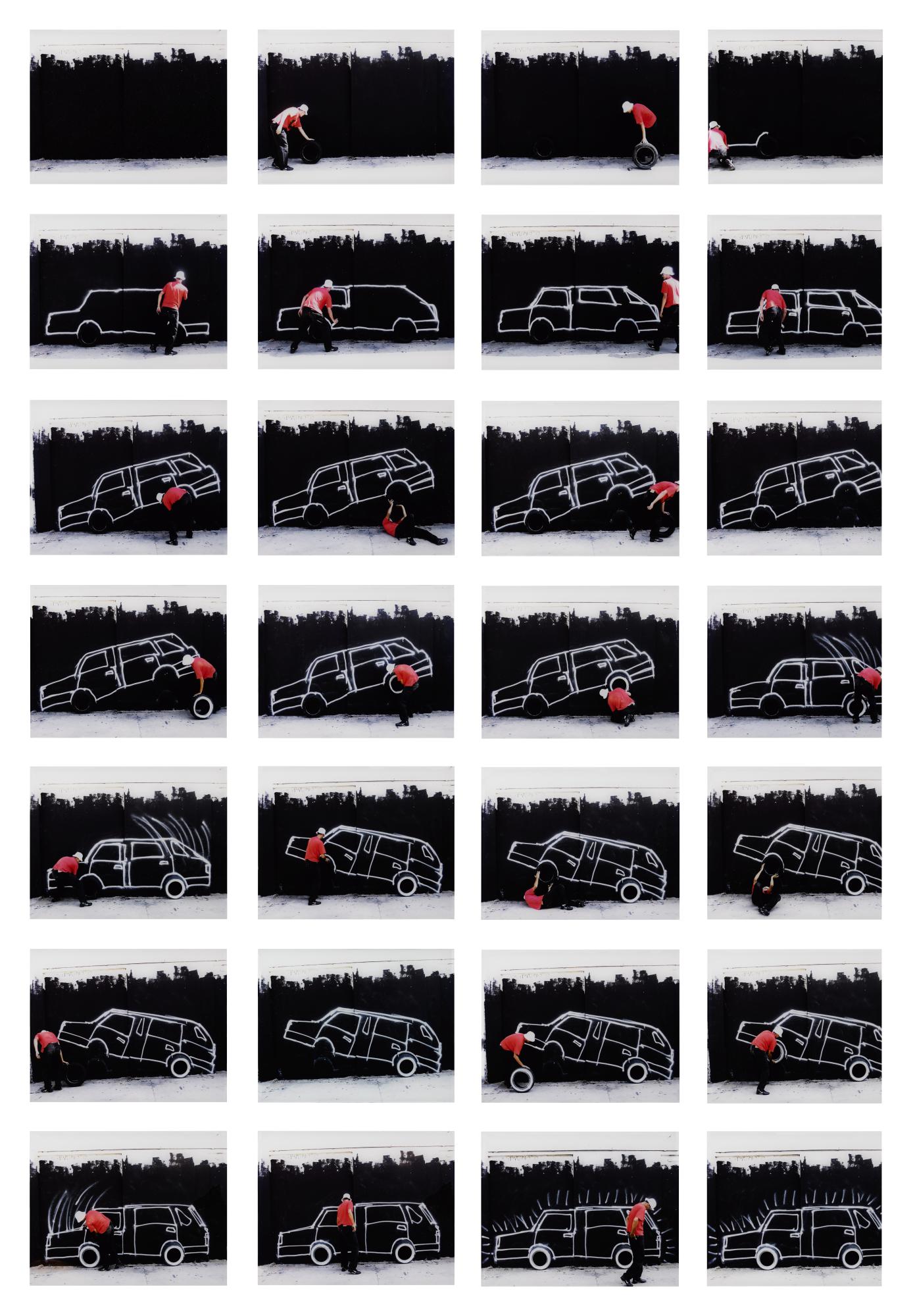 Robin Rhode — White Walls