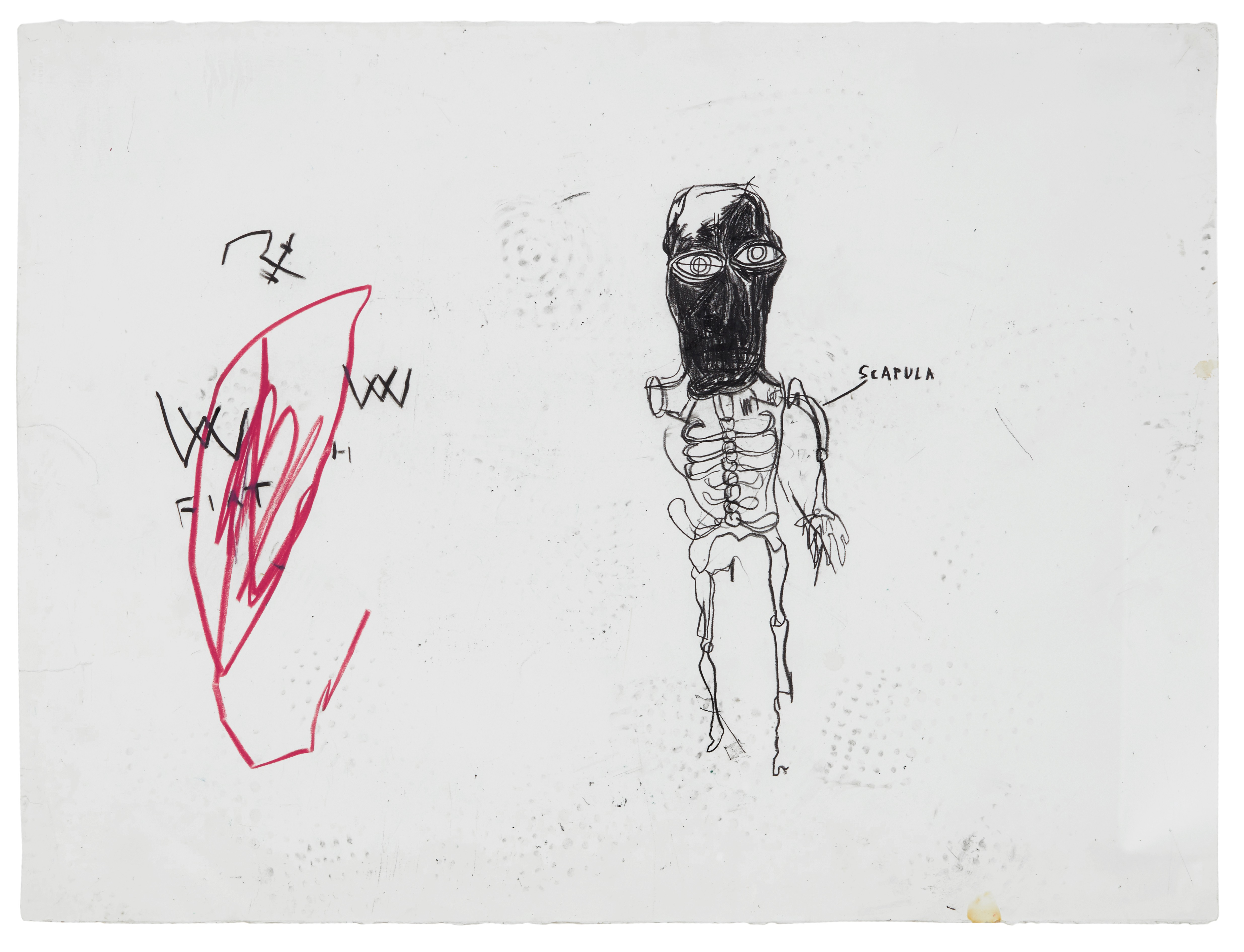 Jean-Michel Basquiat — Untitled (Scapula)