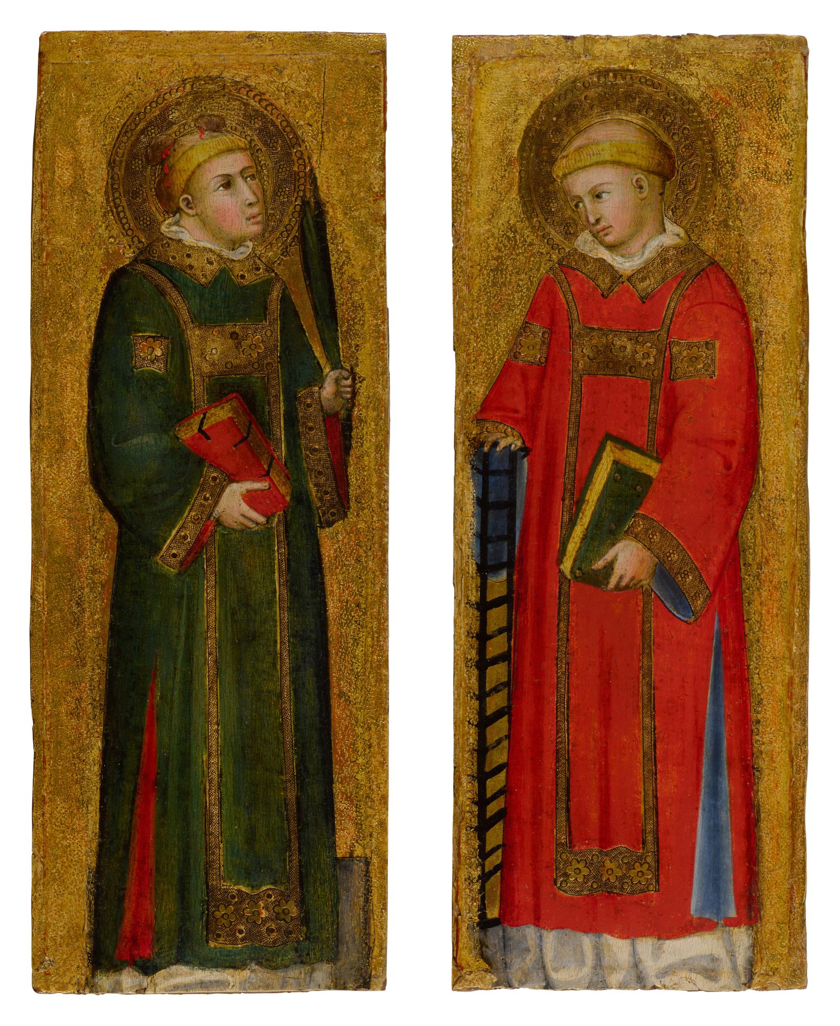 Andrea di Bartolo — Saint Stephen; Saint Lawrence