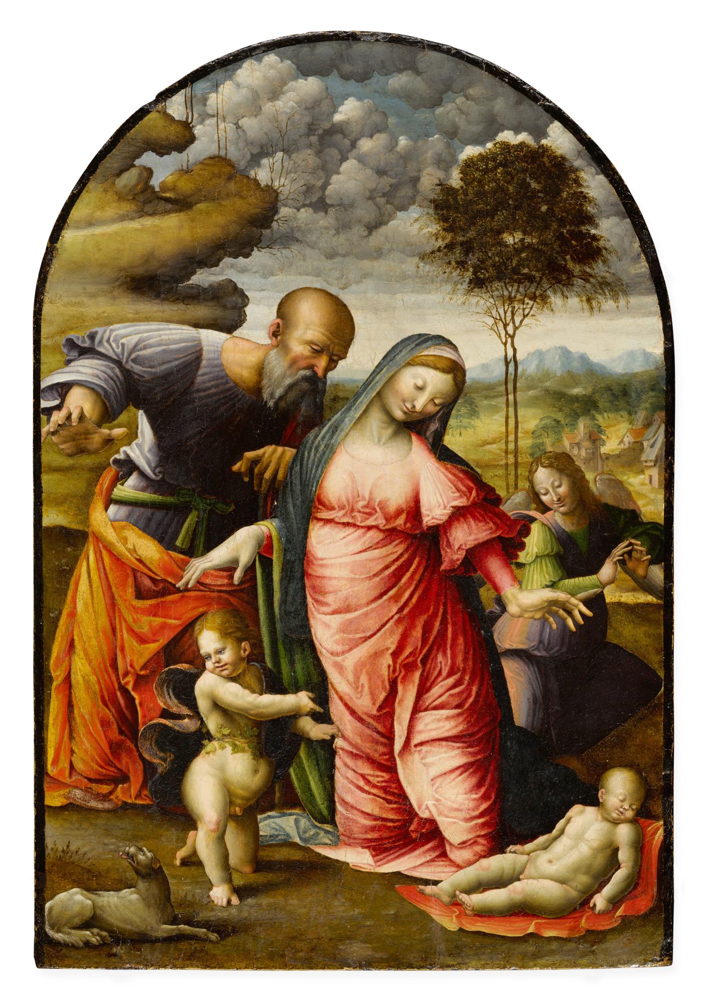 The Madonna, Saint Joseph, the Infant Baptist and an angel adoring the Infant Christ: The “Feigen Adoration”