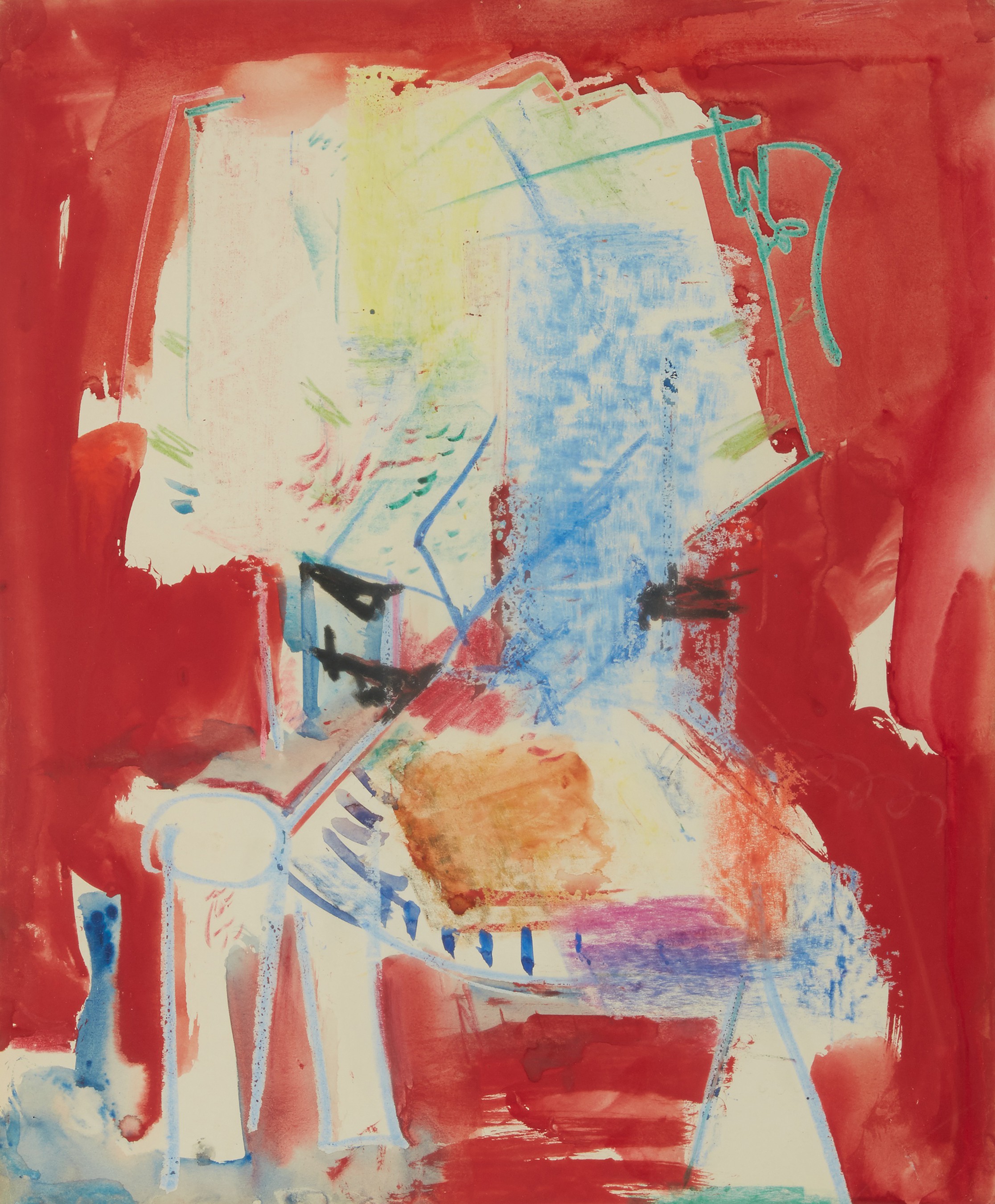 Hans Hoffmann — Untitled (Red)