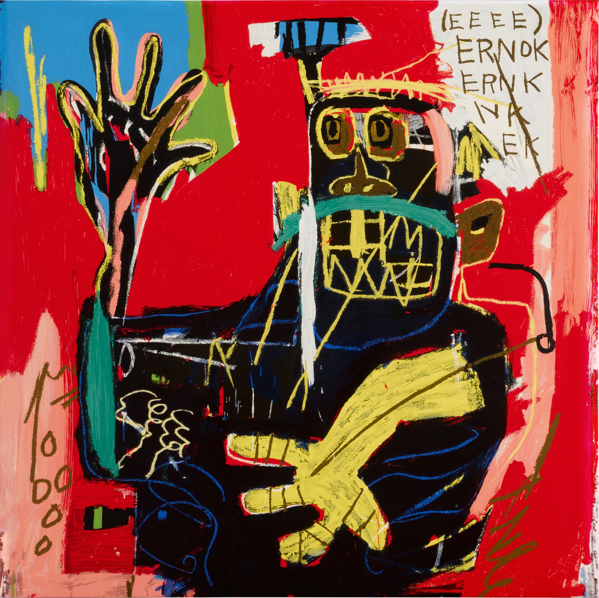 After Jean-Michel Basquiat — Untitled (Ernok)