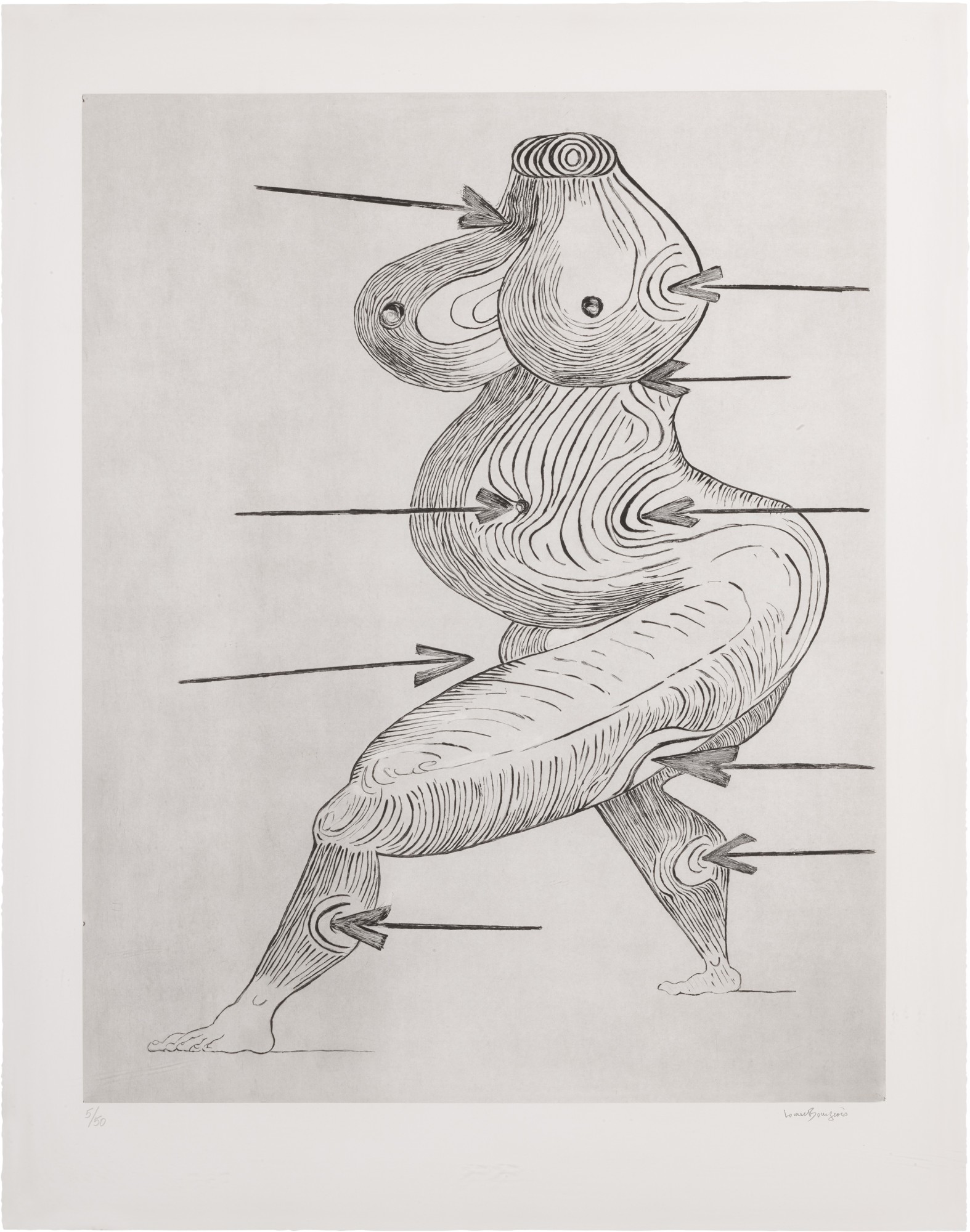 Louise Bourgeois — Sainte Sébastienne (MoMA 504.2)