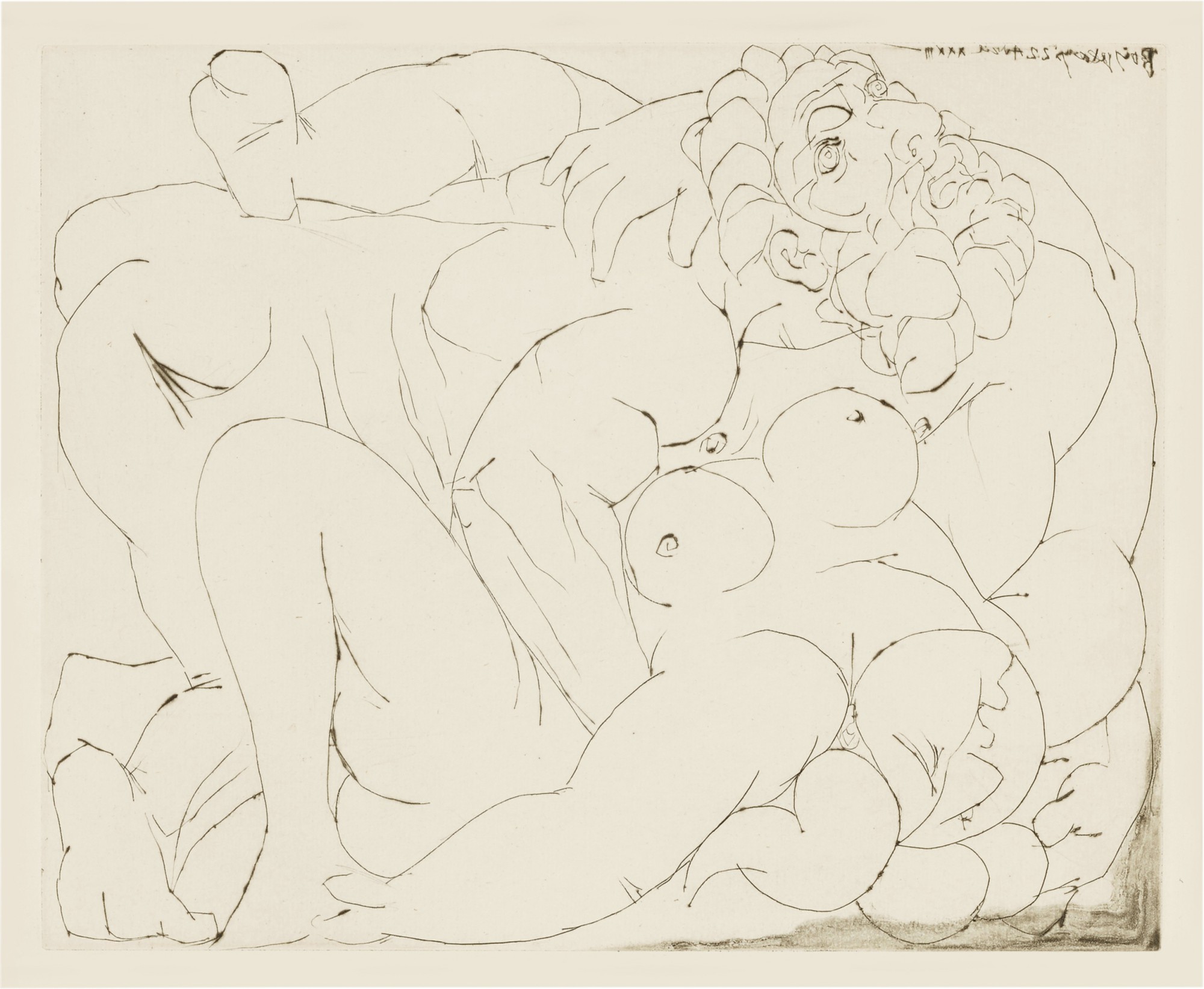 Pablo Picasso — L'Étreinte. II (Bloch 259; Baer 339)