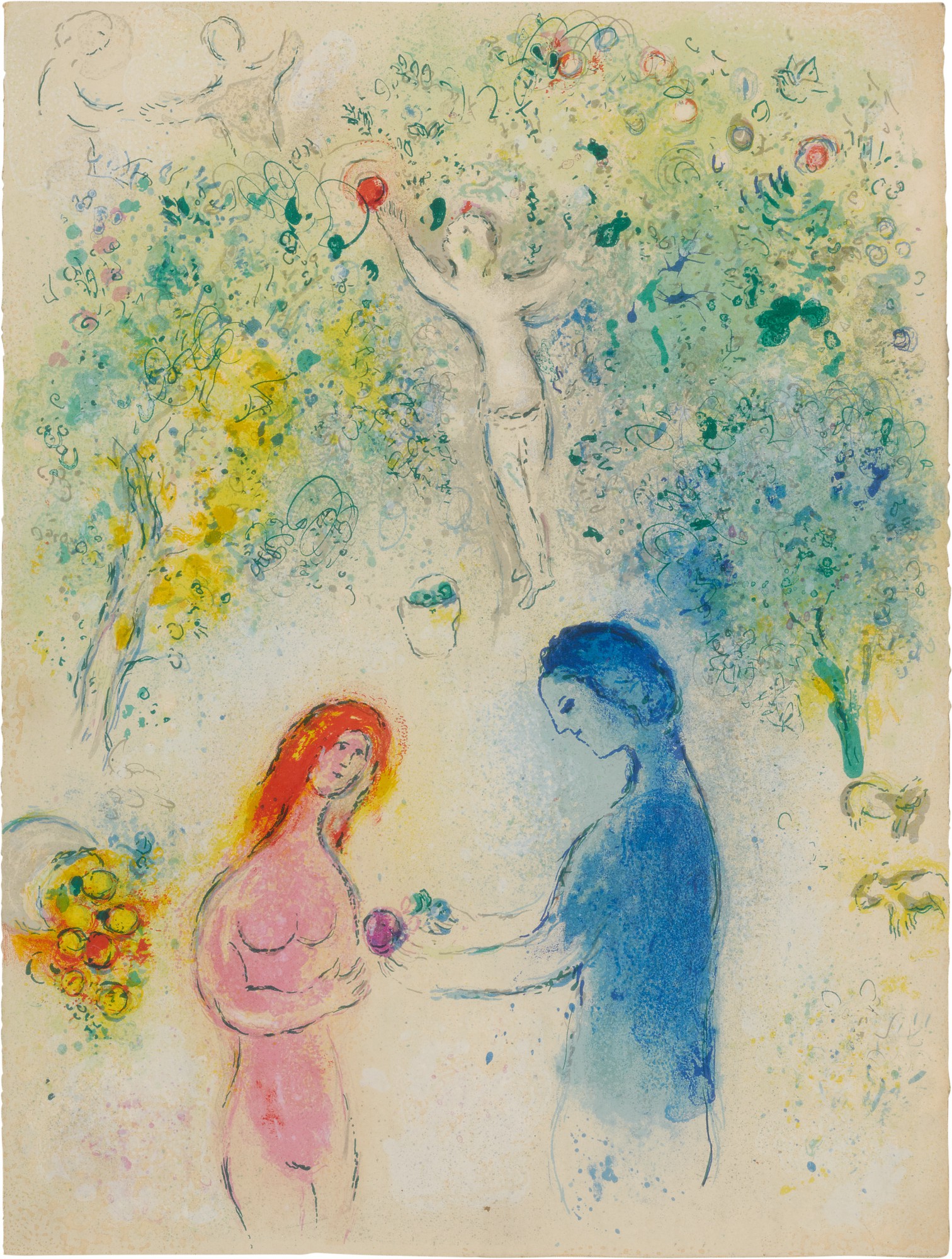 Marc Chagall — Frontispiece (Mourlot 308; See Cramer Books 46)