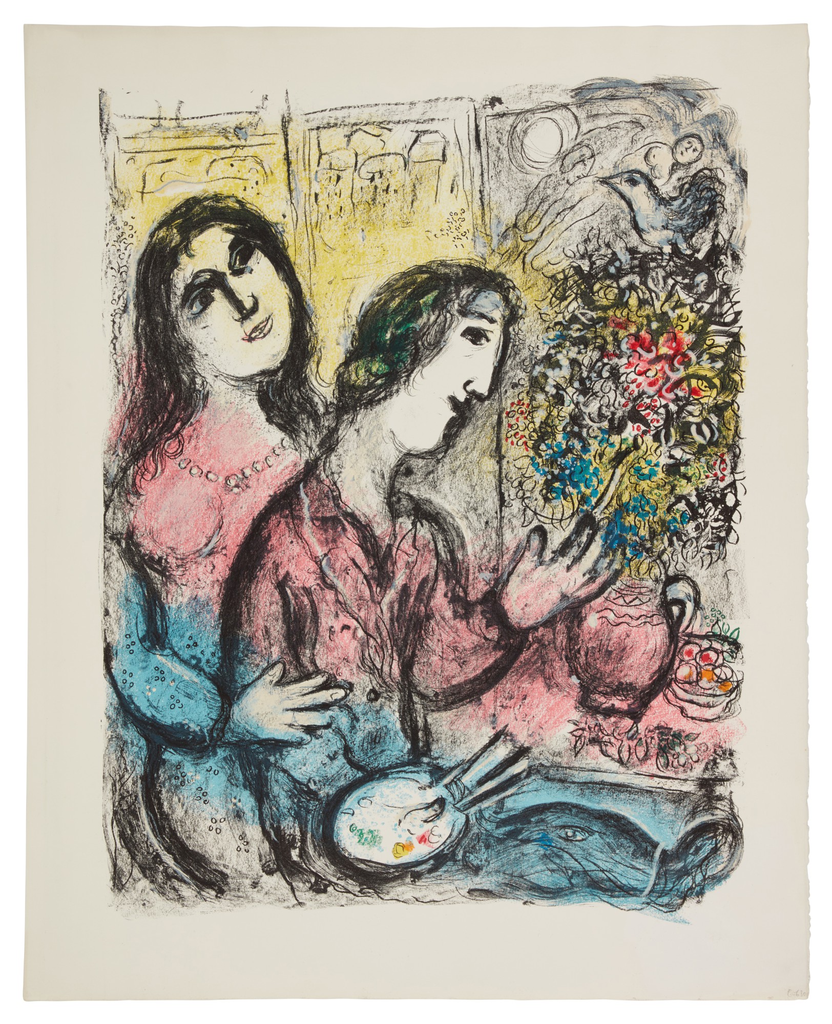 The Artist's Wife (Mourlot 630)