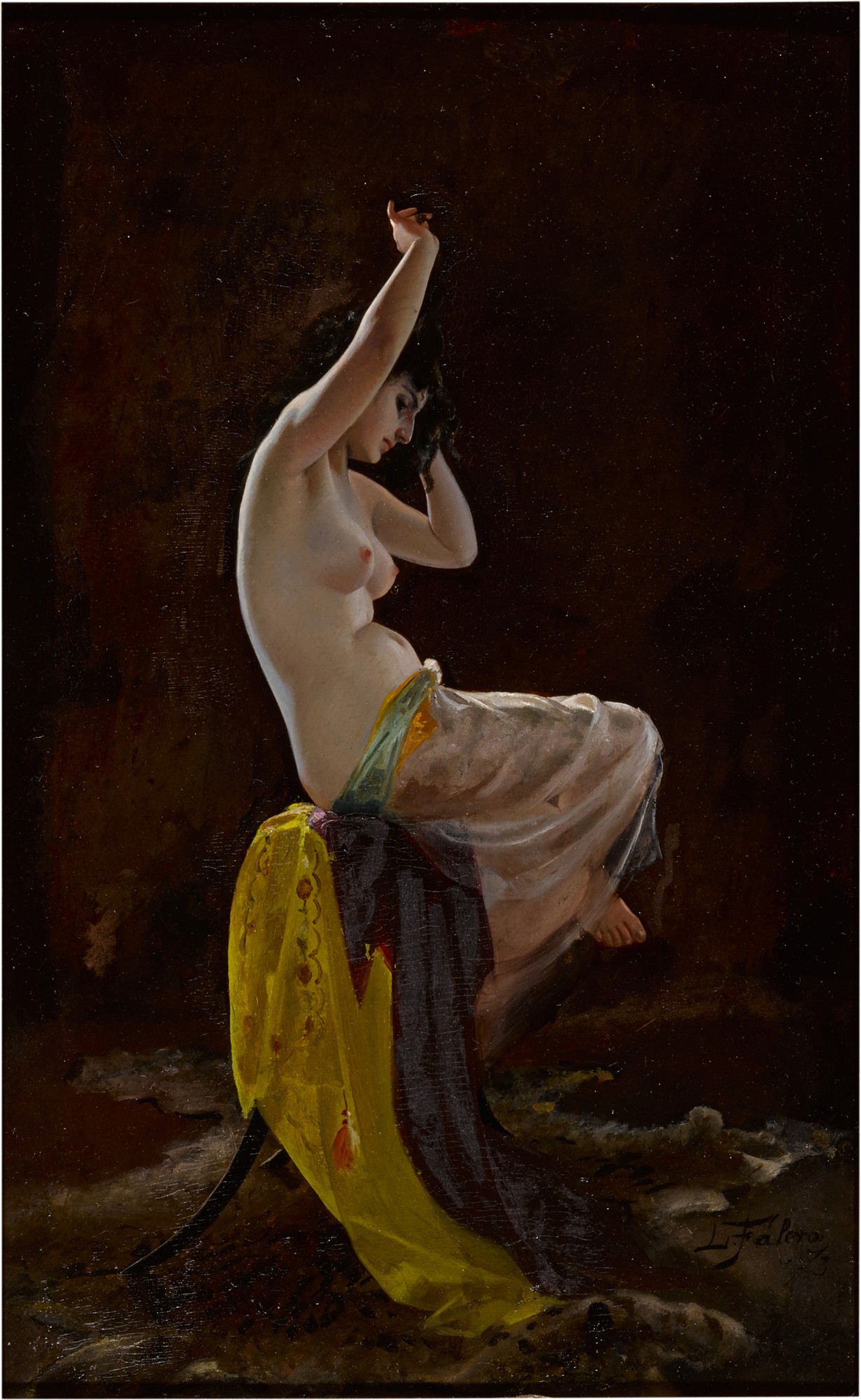 Luis Ricardo Falero — A Private Moment