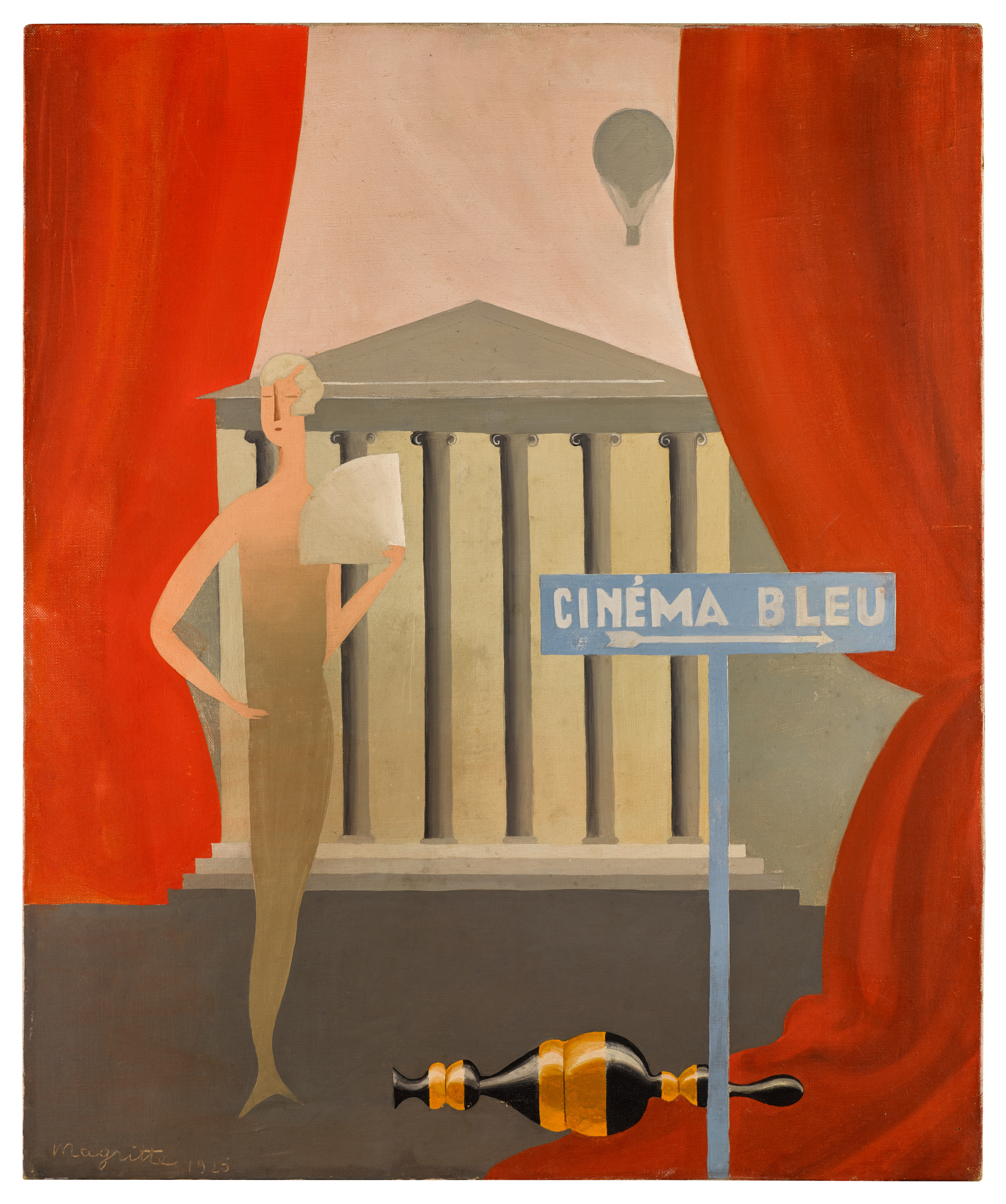 René Magritte — Cinéma bleu 