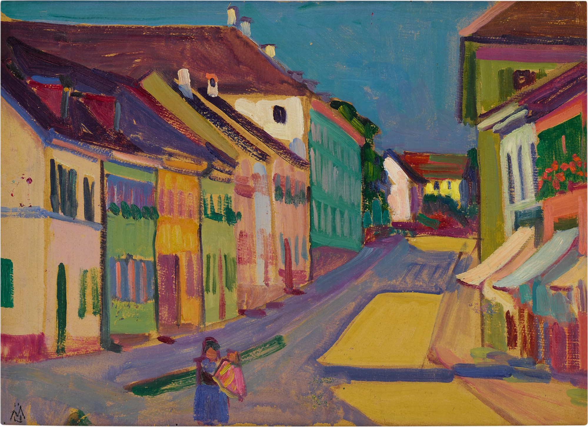 Gabriele Münter — Obere Hauptstraße, Murnau