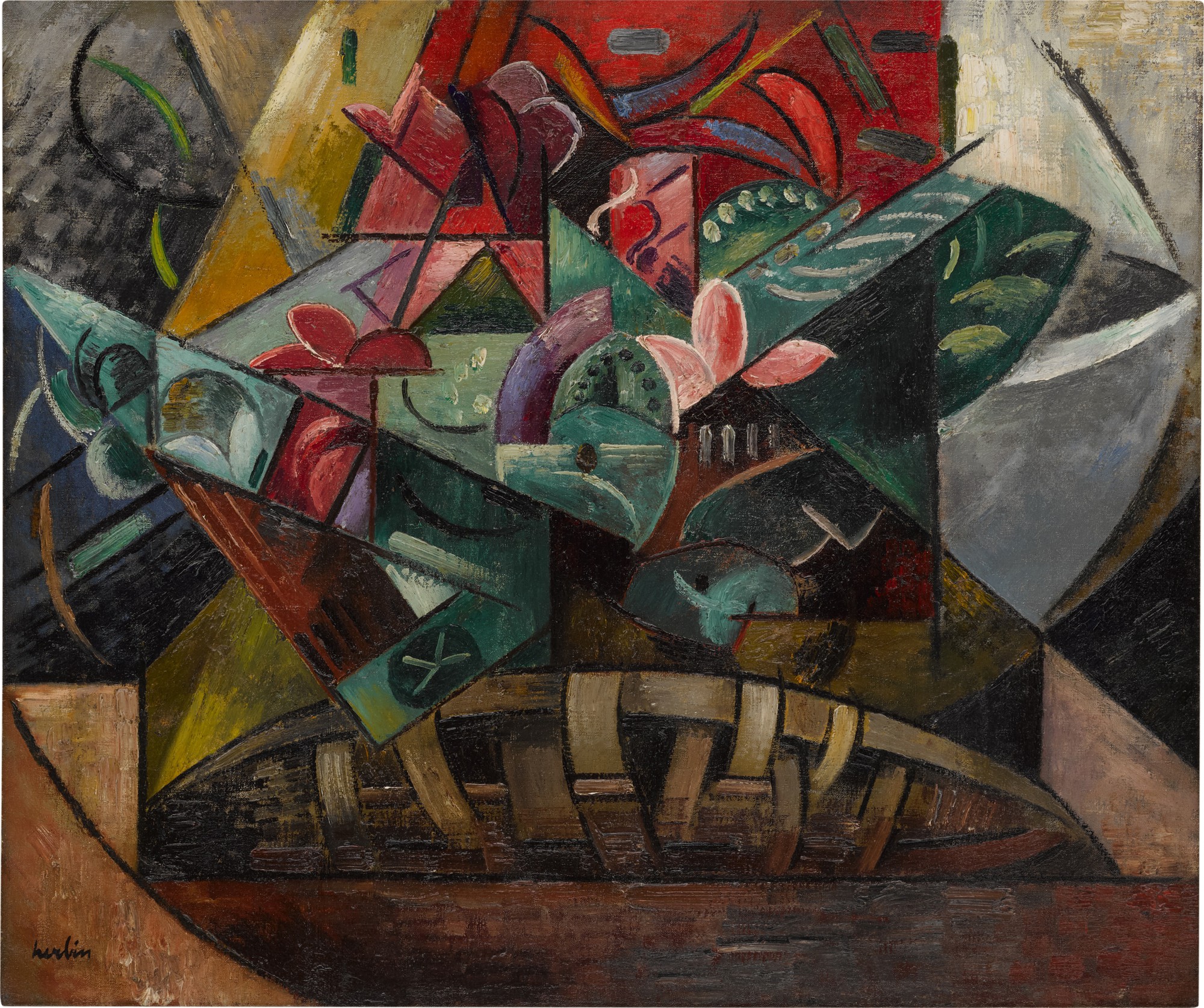 Nature morte au panier