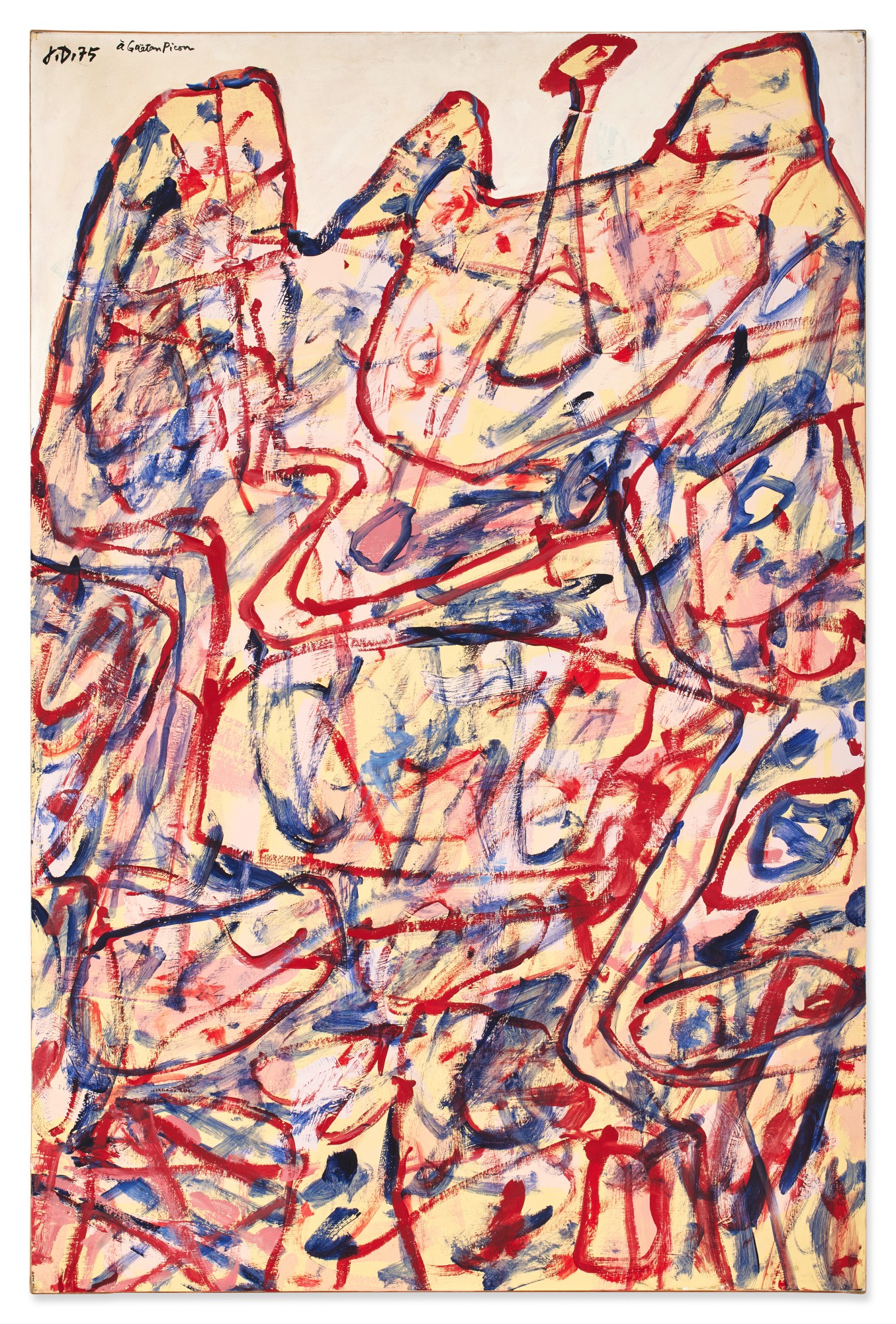 Jean Dubuffet — Lieu de Promenade XII
