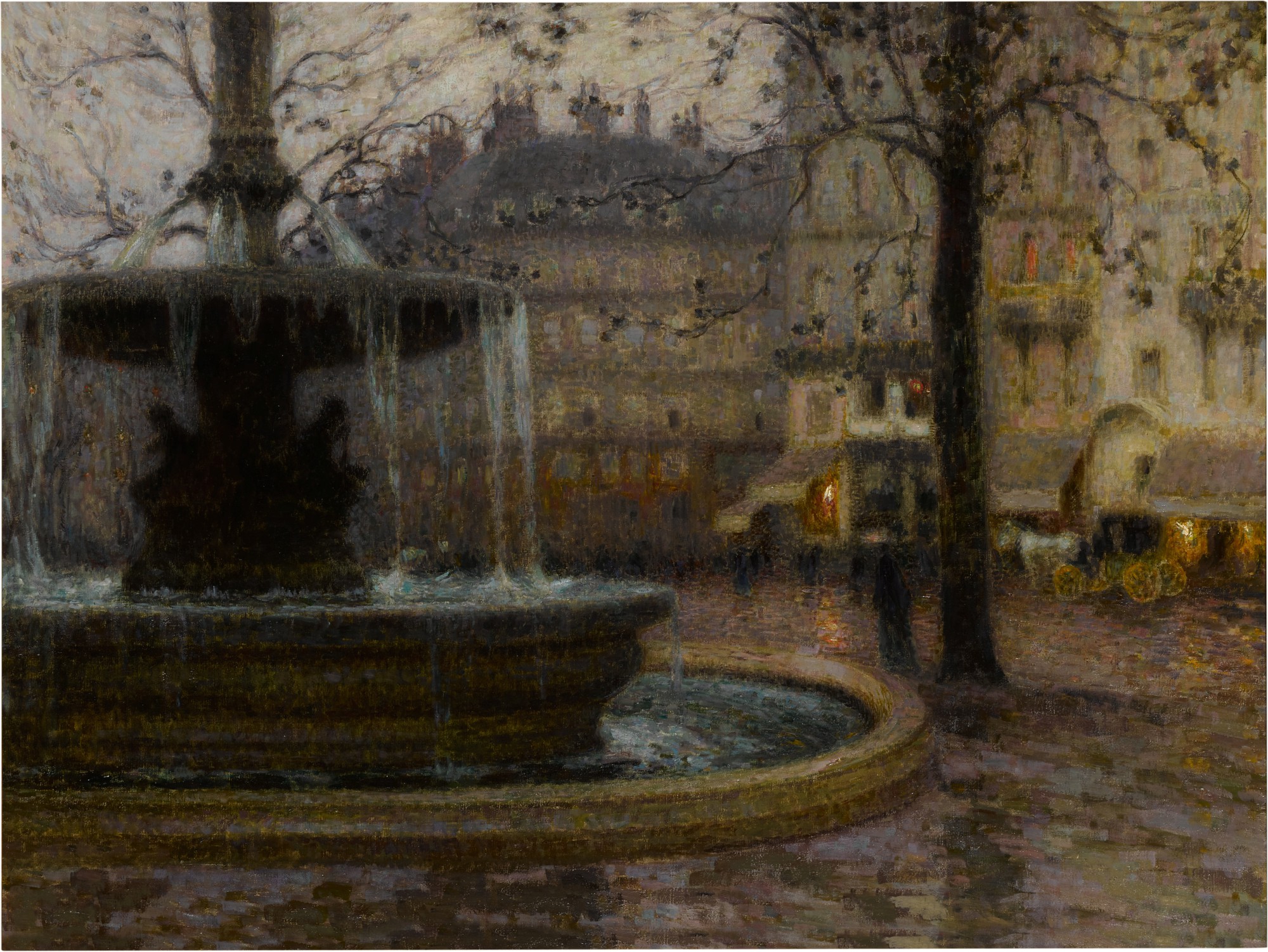 Henri Le Sidaner — La Fontaine