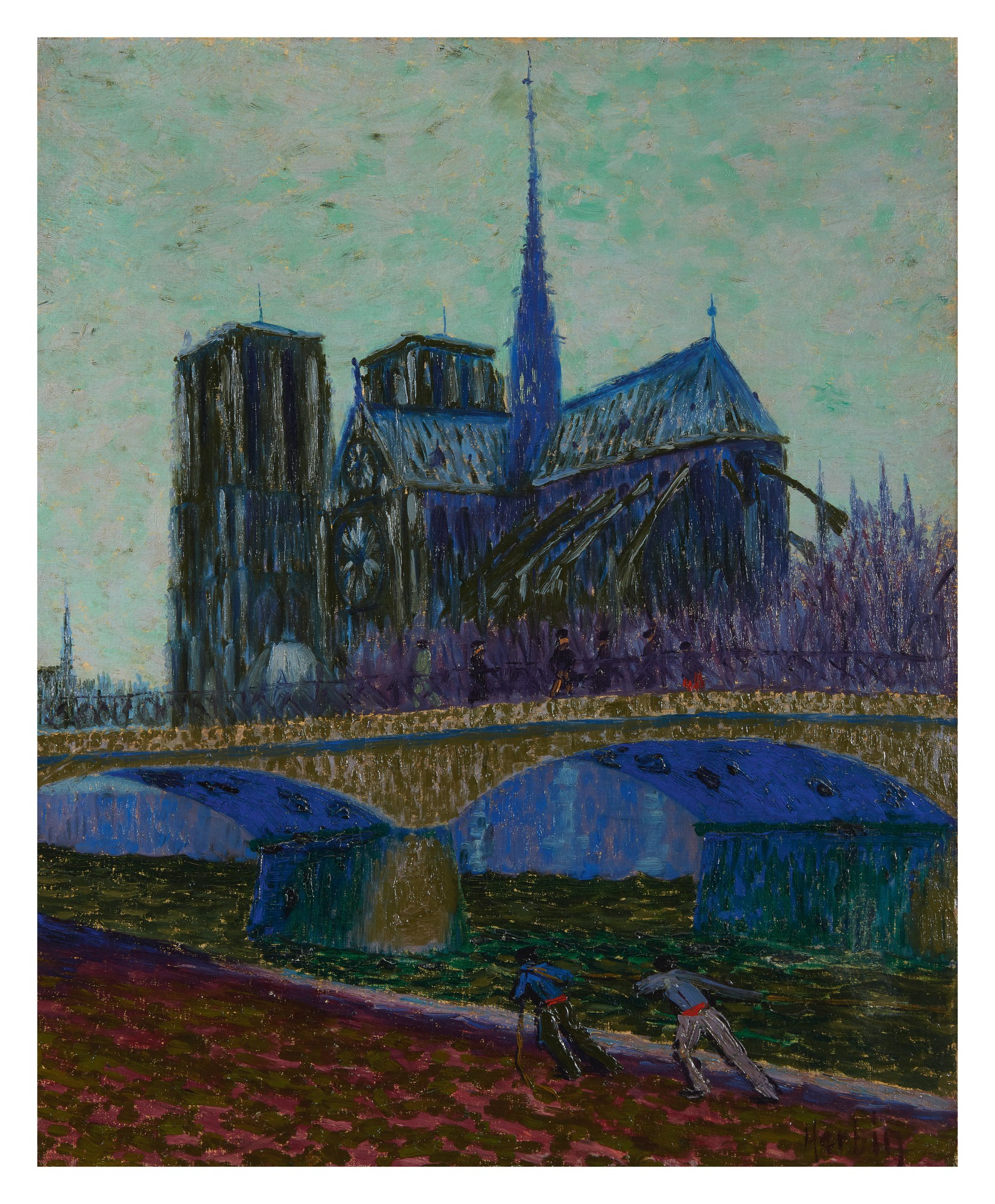 Notre-Dame et le pont de l’Archevêché