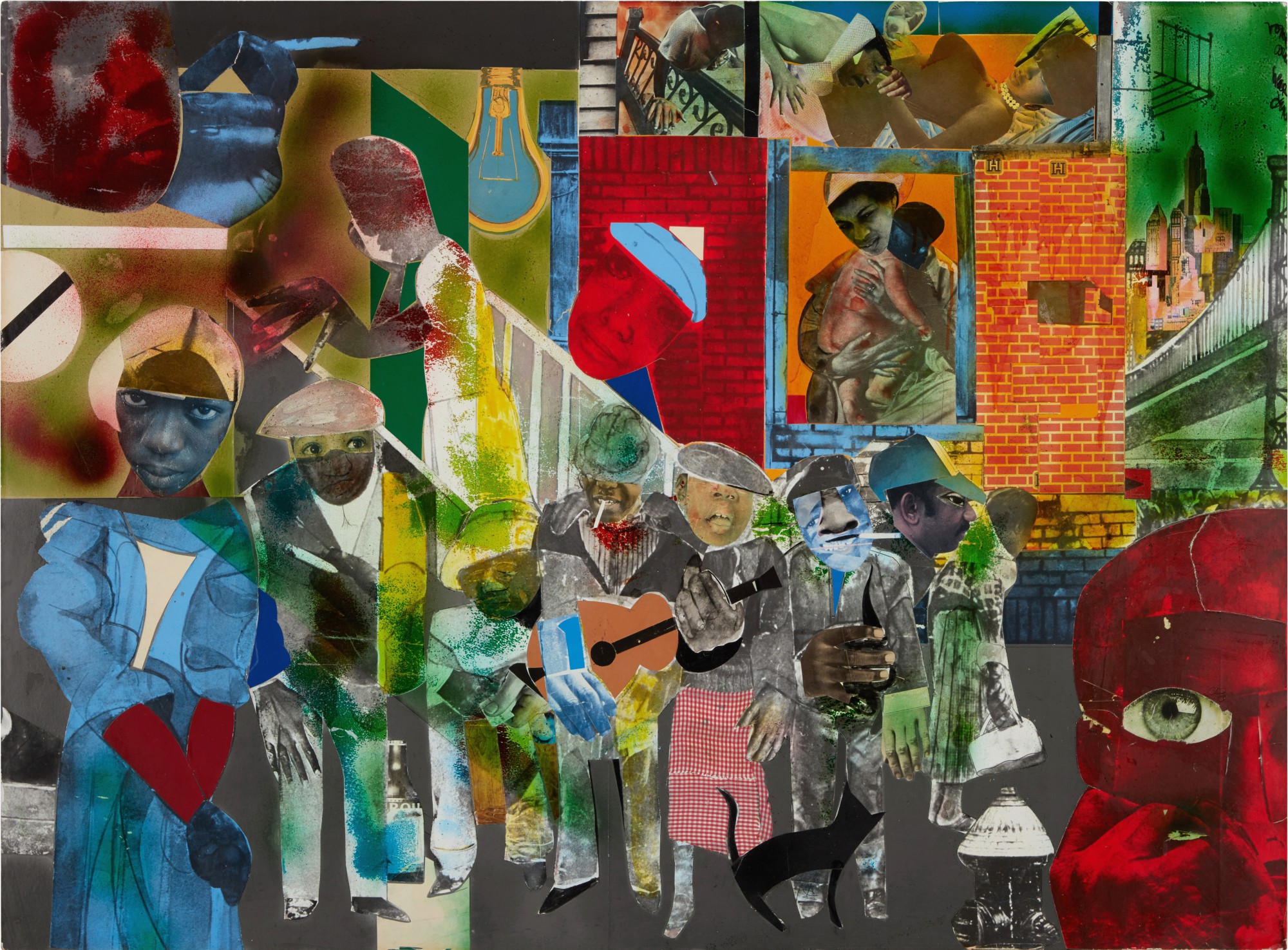 Romare Bearden — The Street