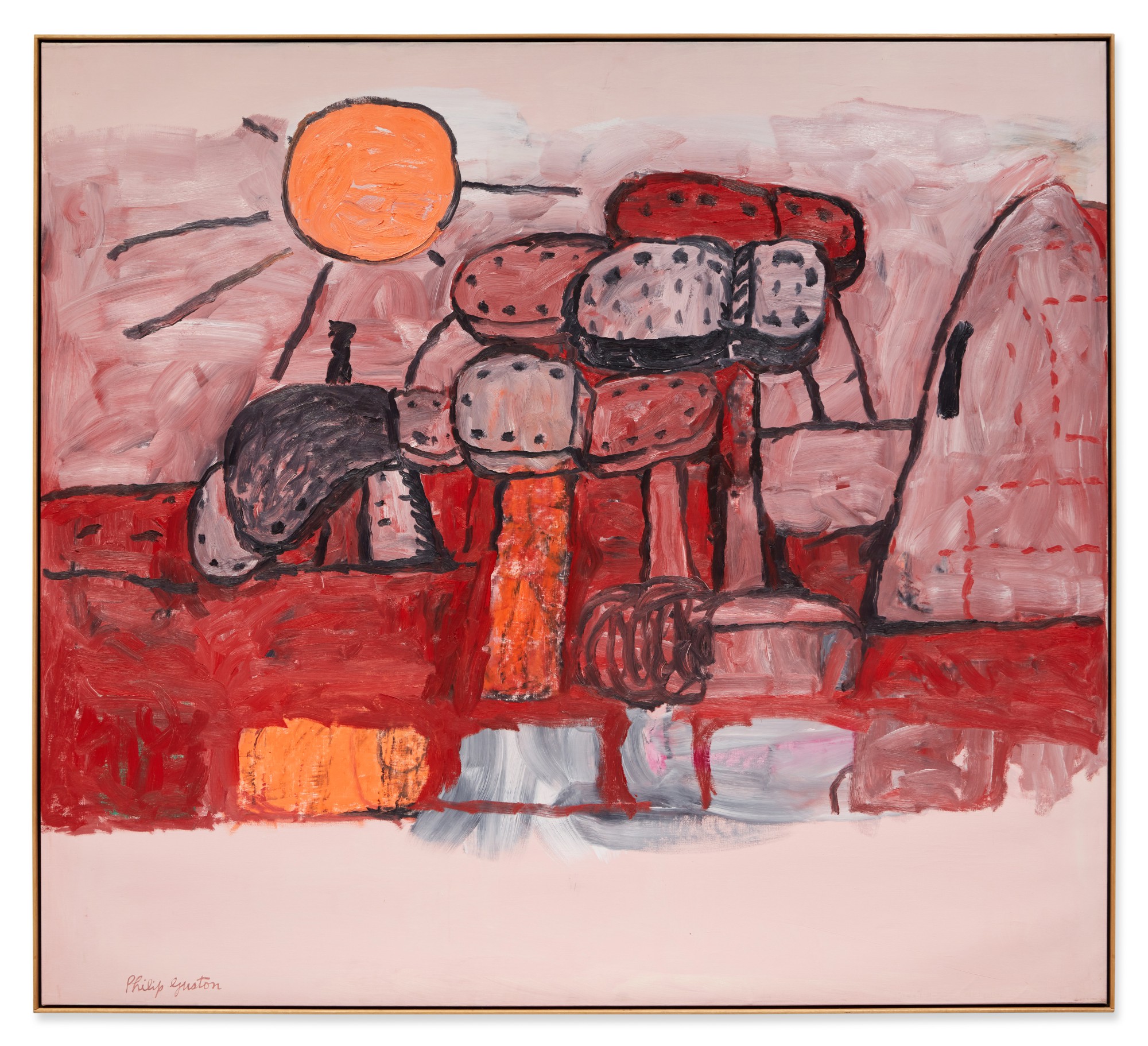 Philip Guston — Ominous Land