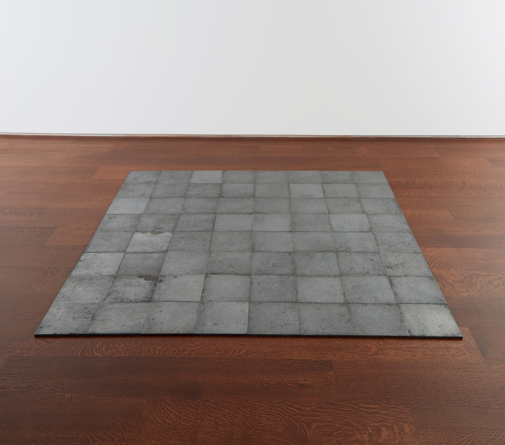Carl Andre — 64 Aluminum Square 