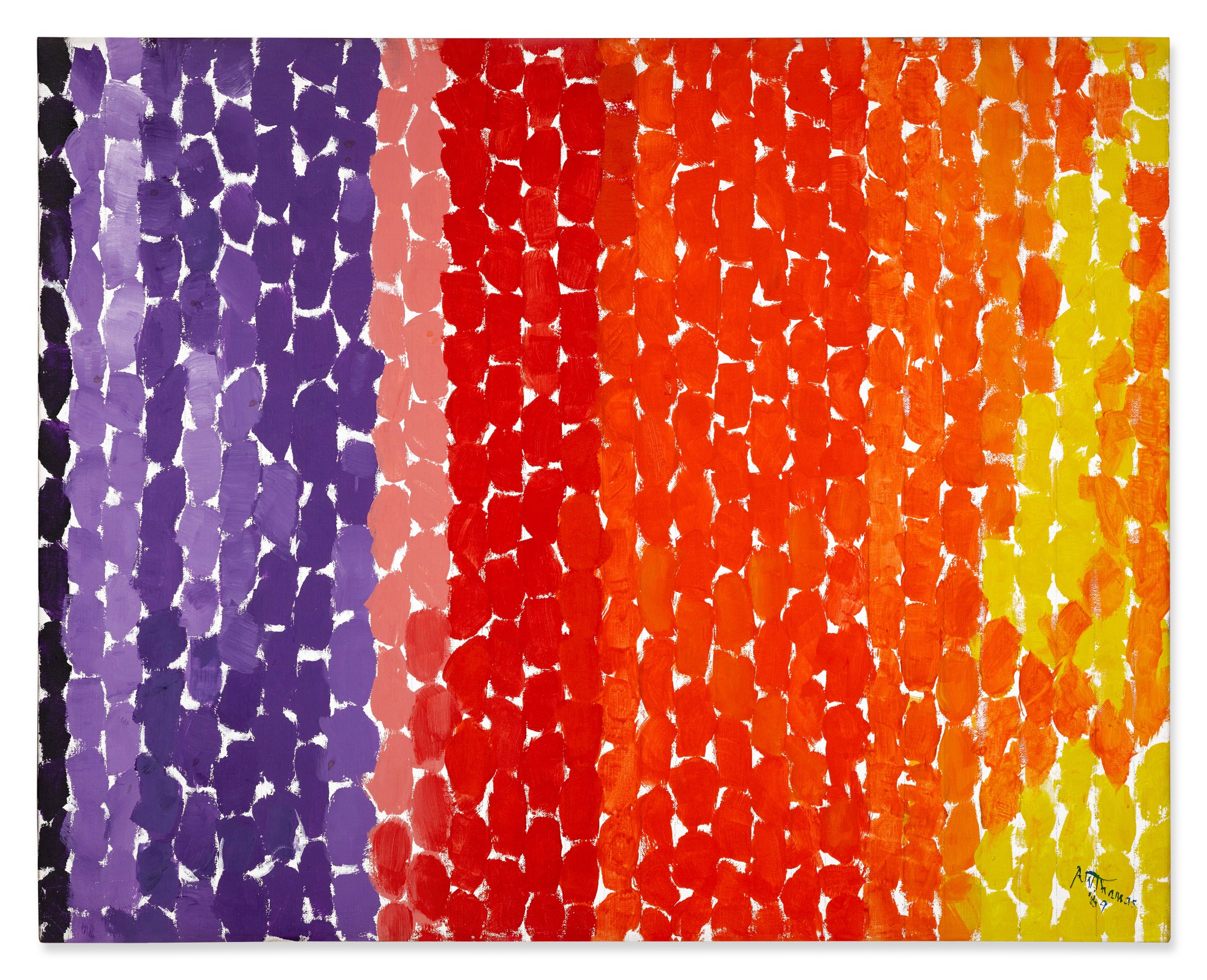 Alma Thomas — Snoopy Gets a Glance at Mars