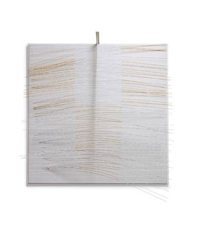 Vibración amarilla y blanca