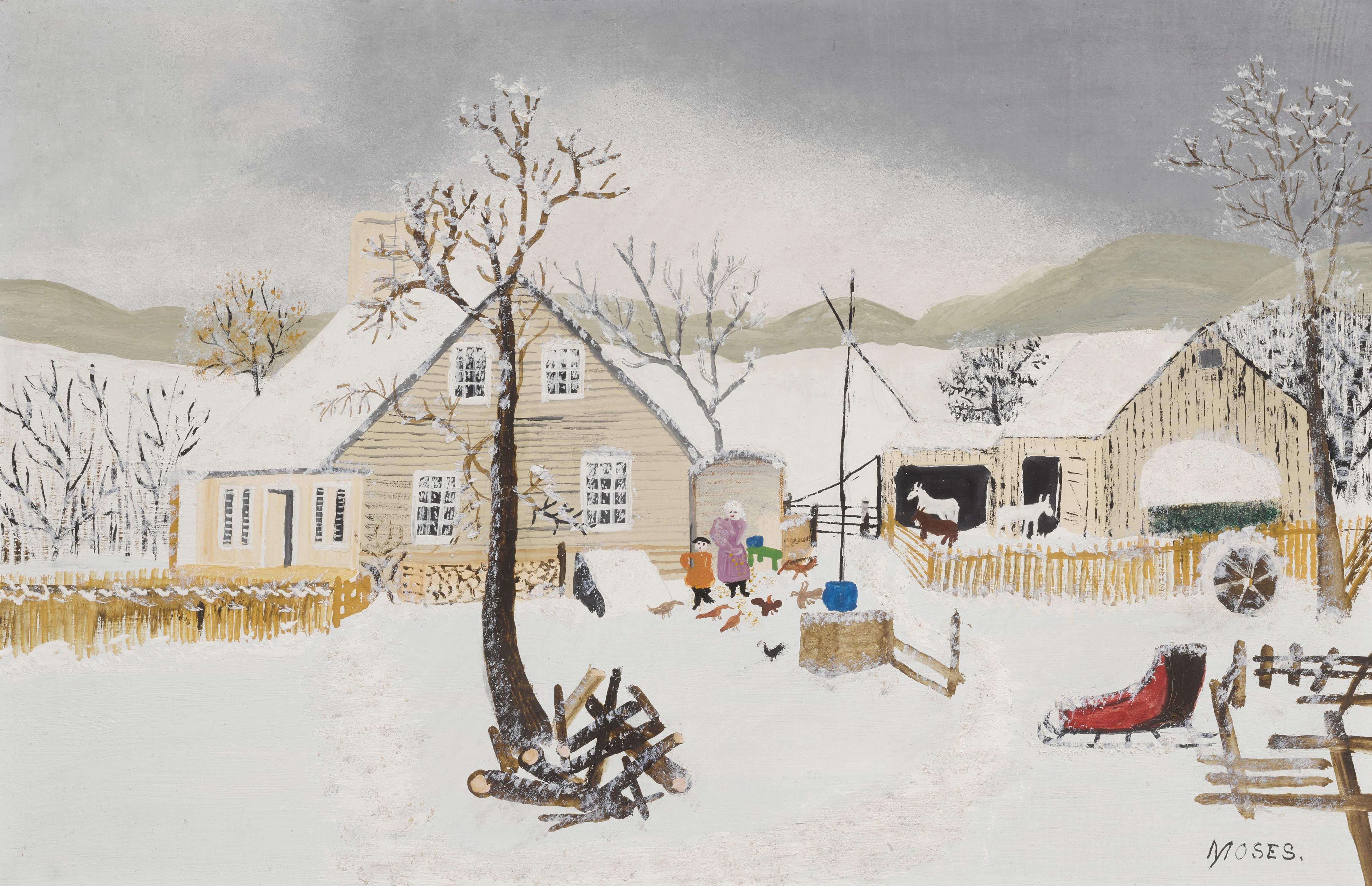 Grandma Moses — March