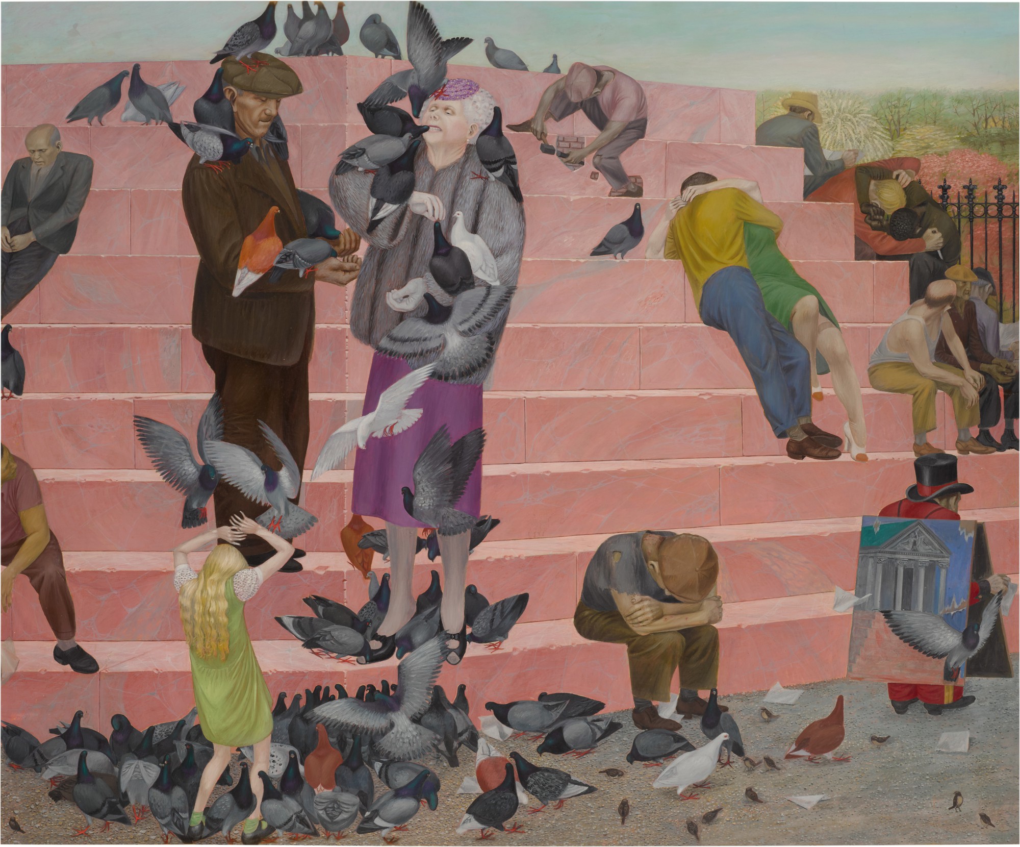 Henry Koerner — The Pigeons