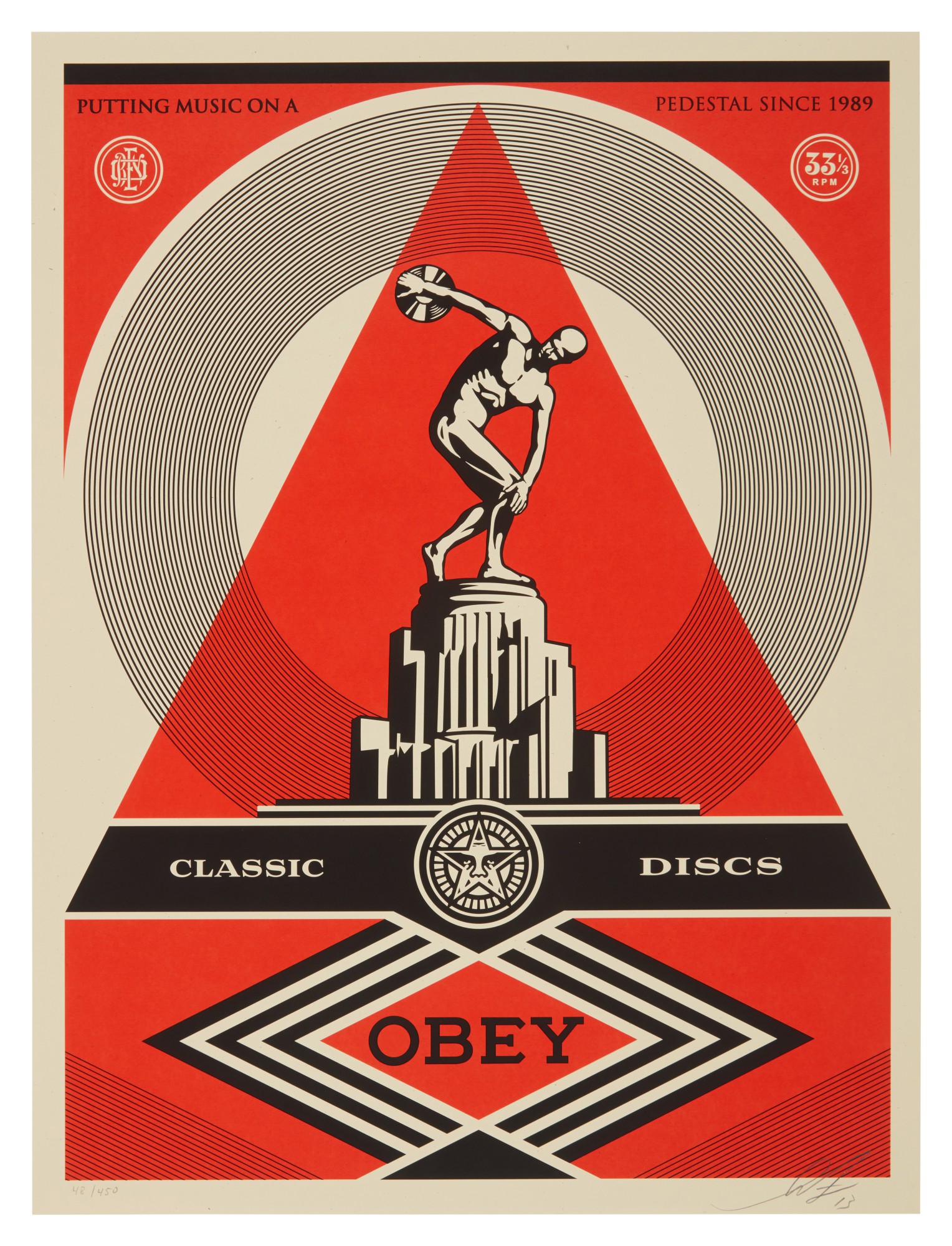 Shepard Fairey — Pedestal