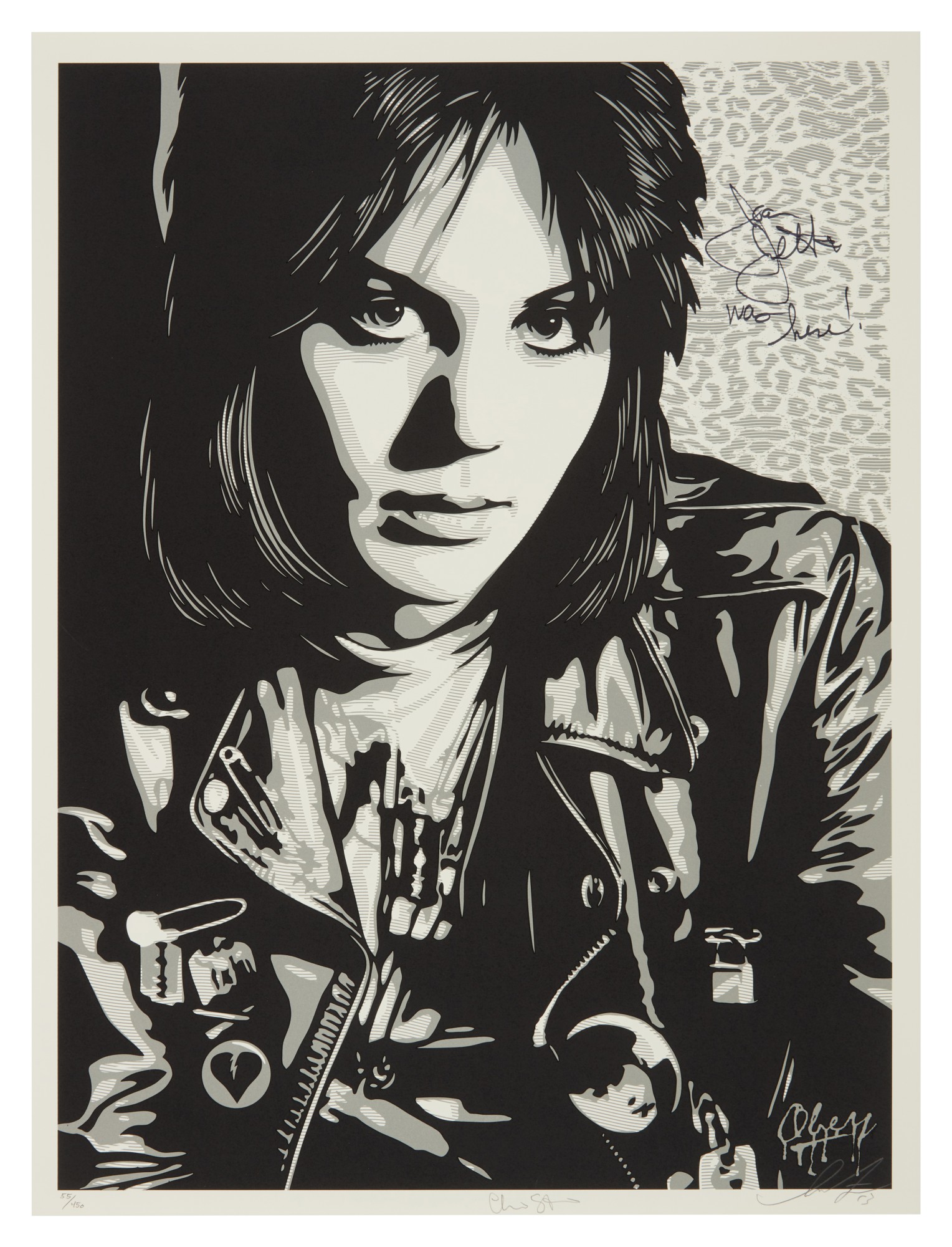 Shepard Fairey — Joan Jett The Runaway