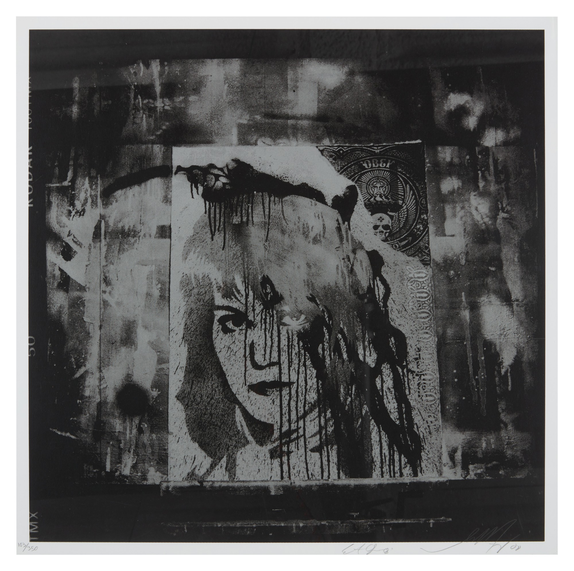 Shepard Fairey — I Love Rock Collage