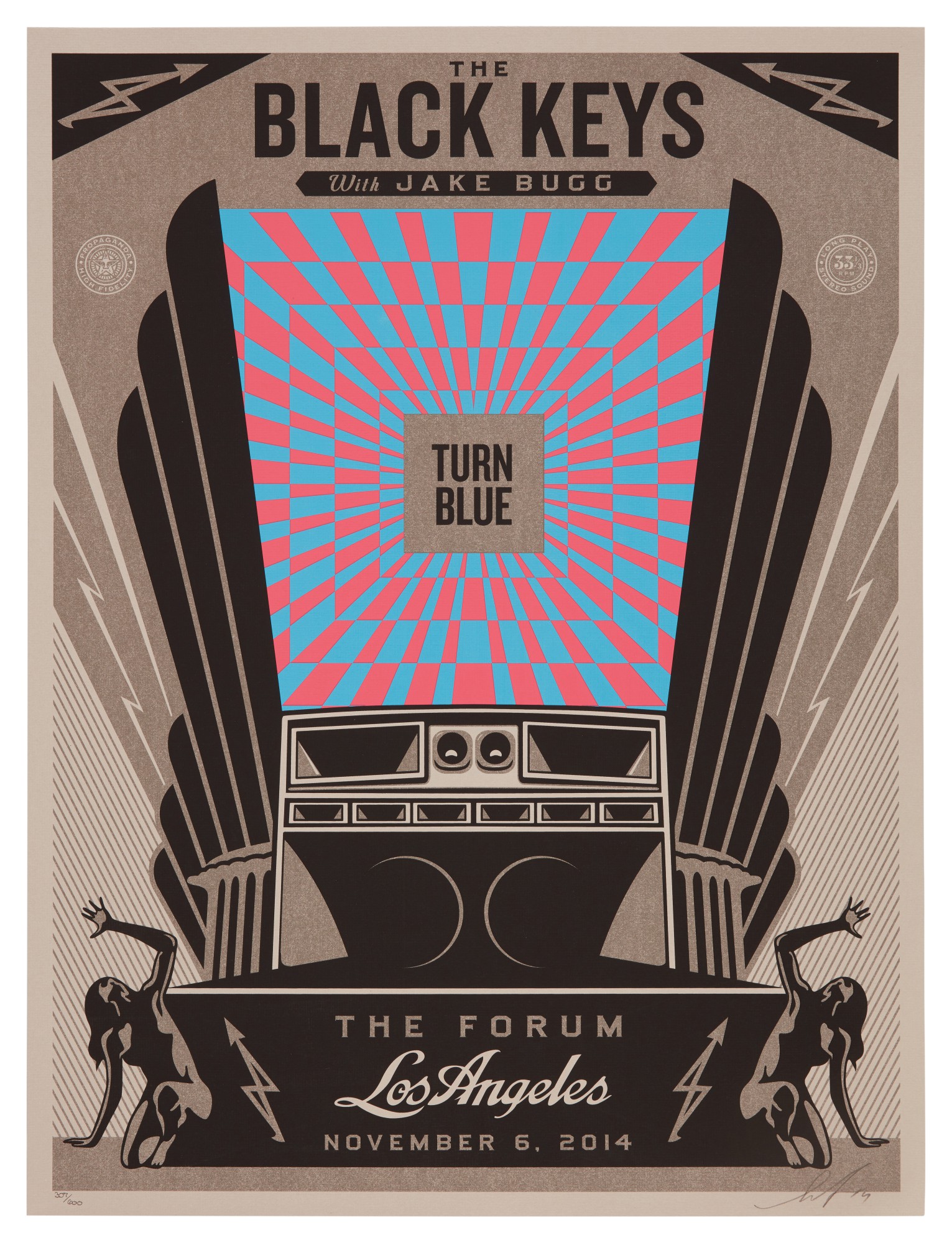 Black Keys Turn Blue