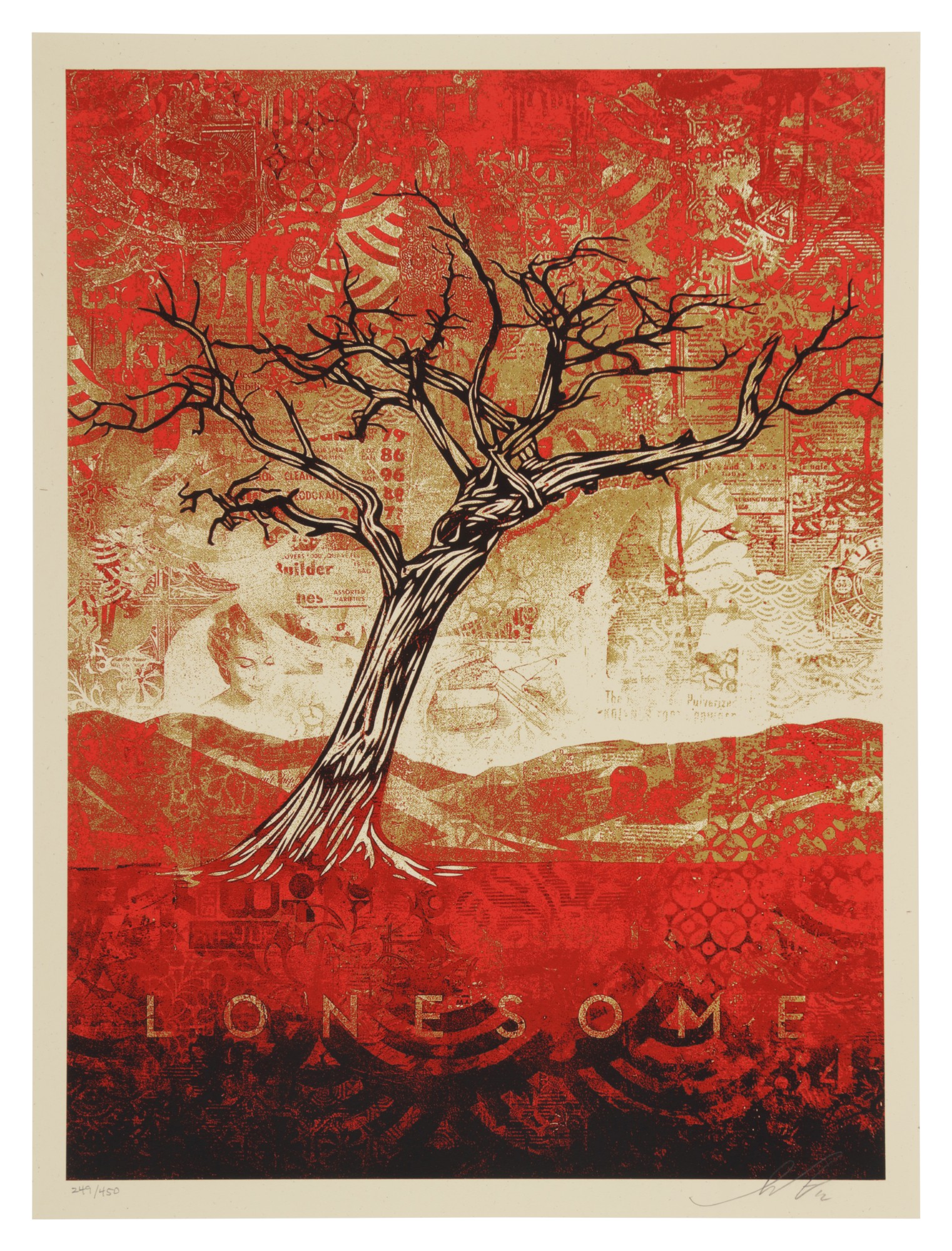 Shepard Fairey — Tom Dula (black)