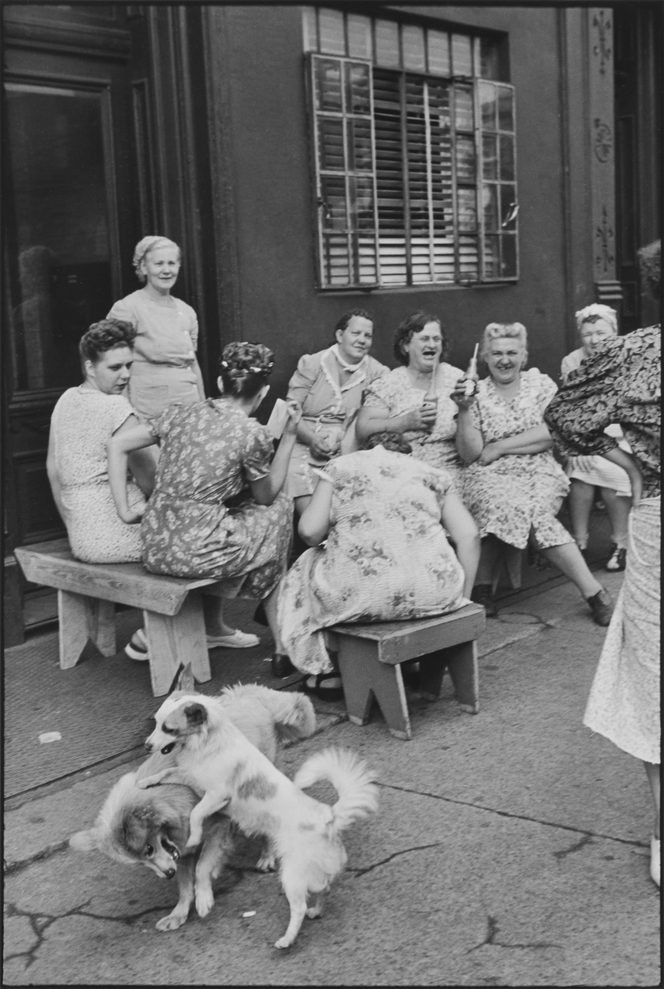 Henri Cartier-Bresson — Grand Street, Brooklyn, New York