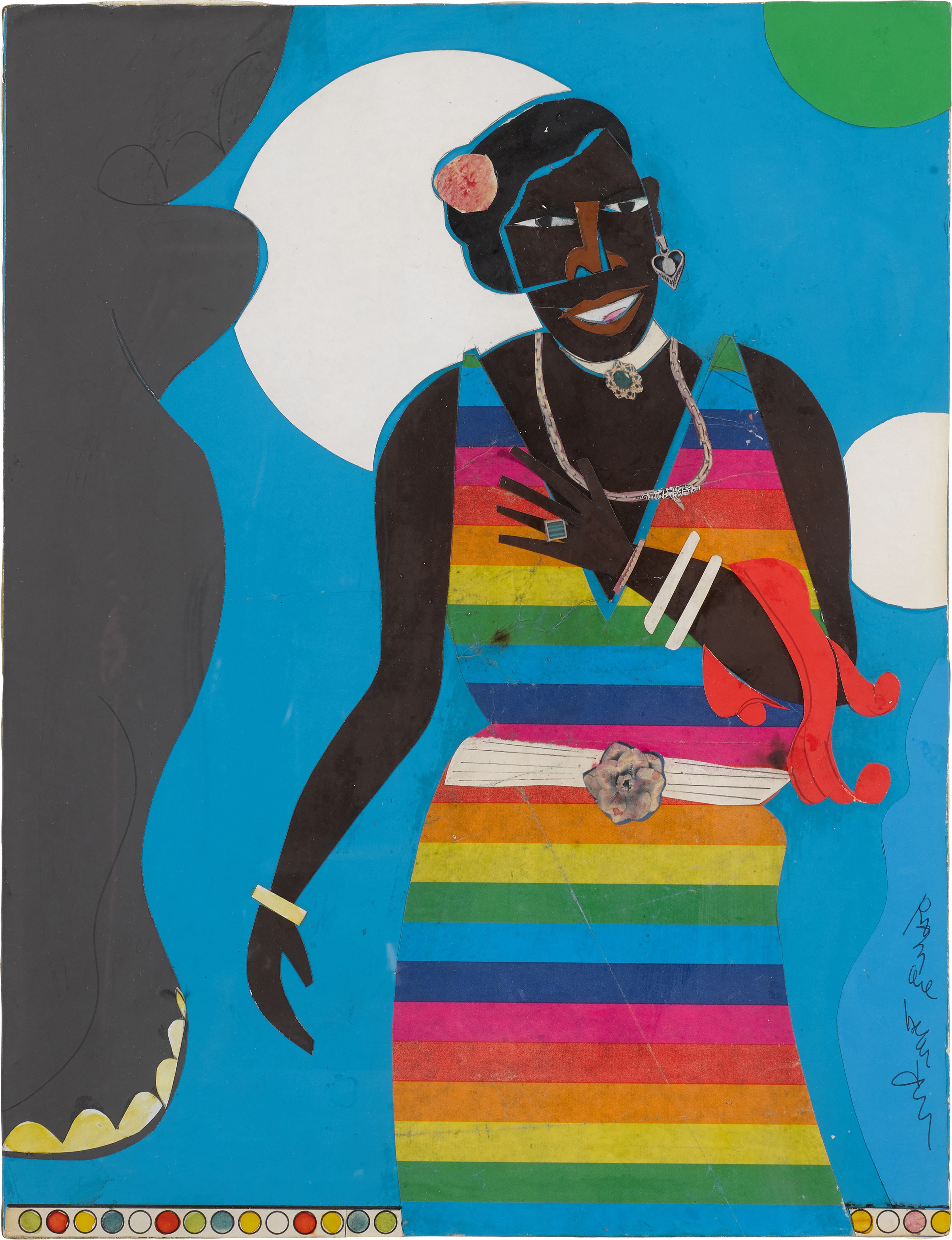 Romare Bearden — Encore (from the Jazz series)