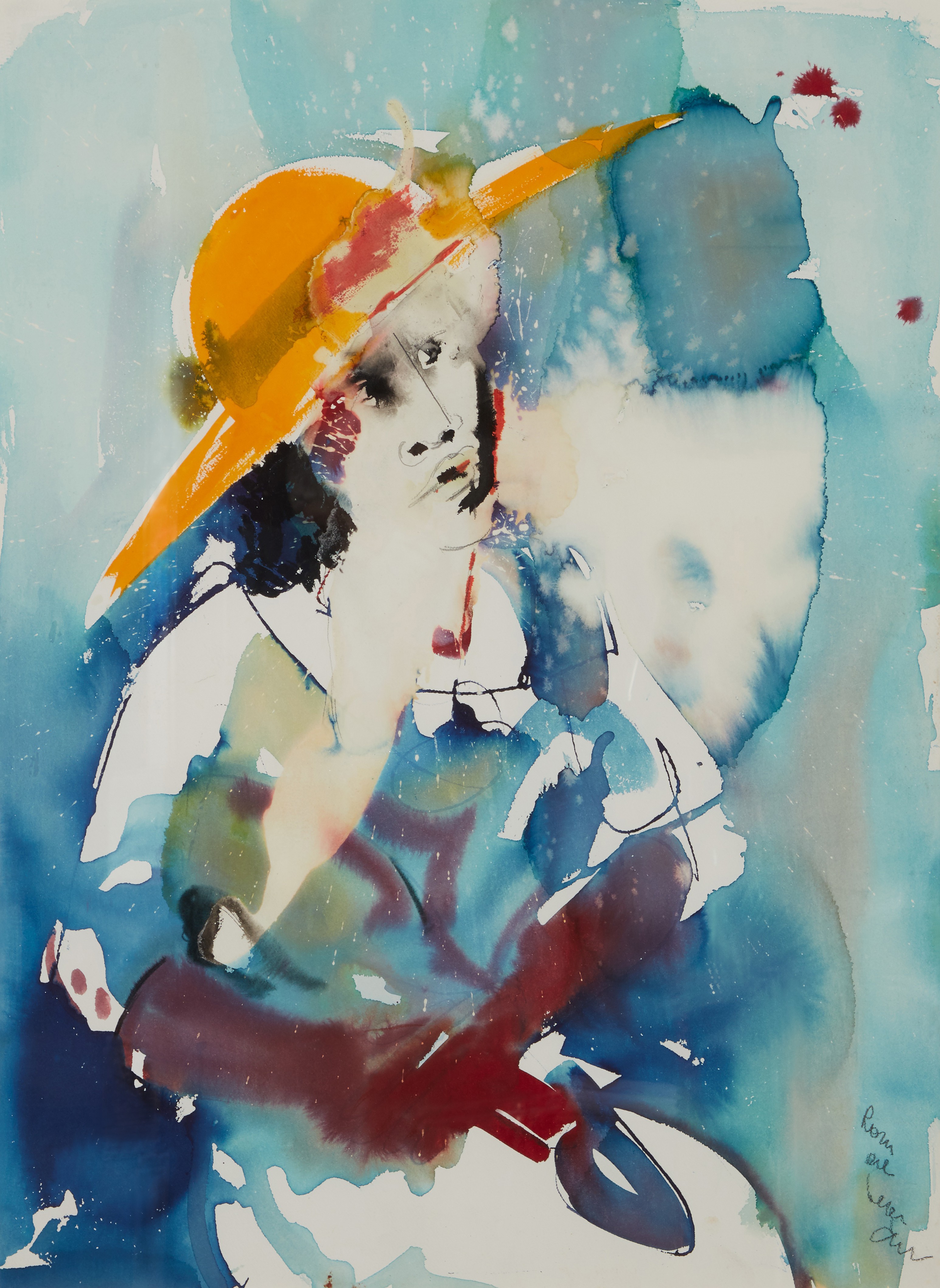 Romare Bearden — The Straw Hat