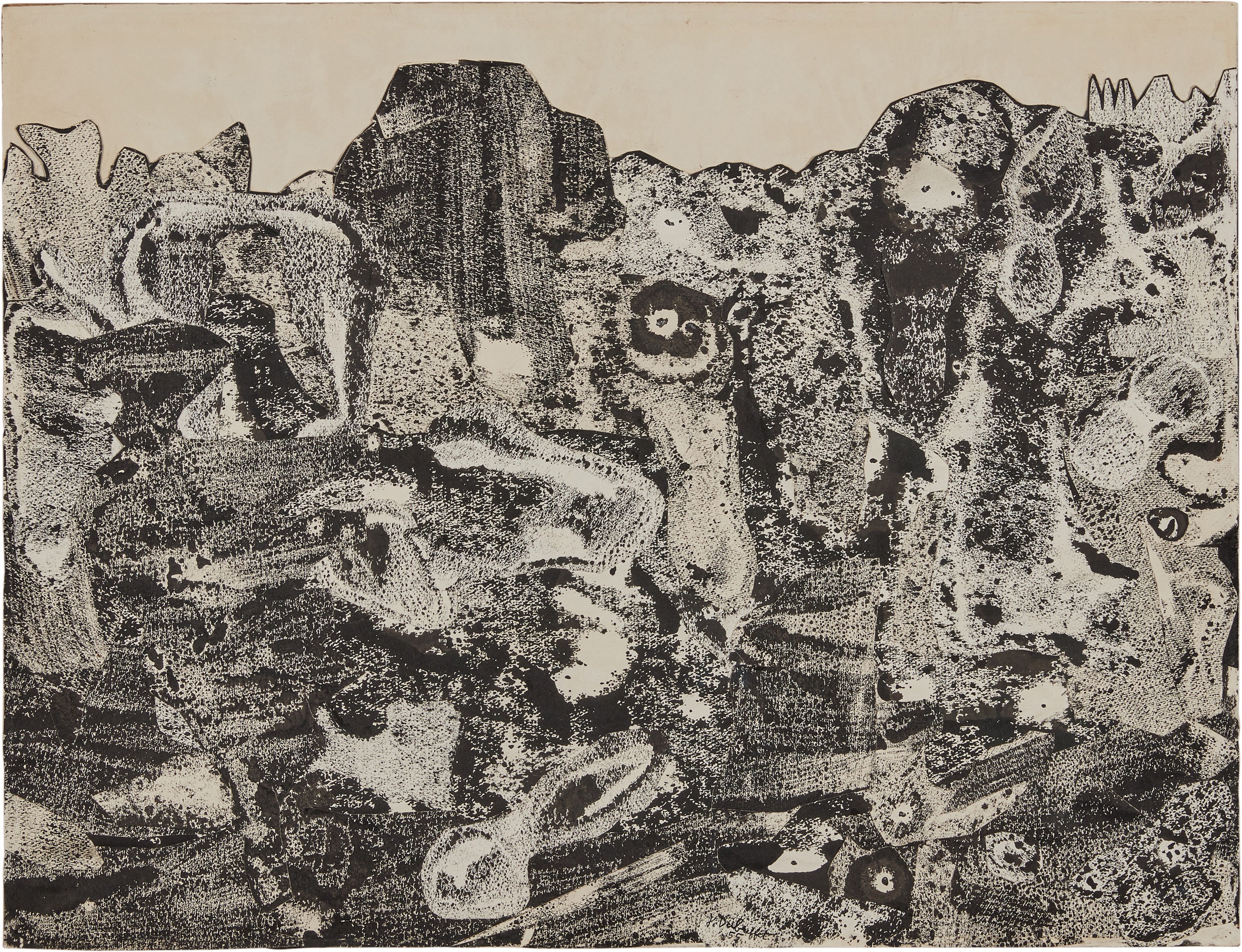 Jean Dubuffet — Mon Lieu de Promenade