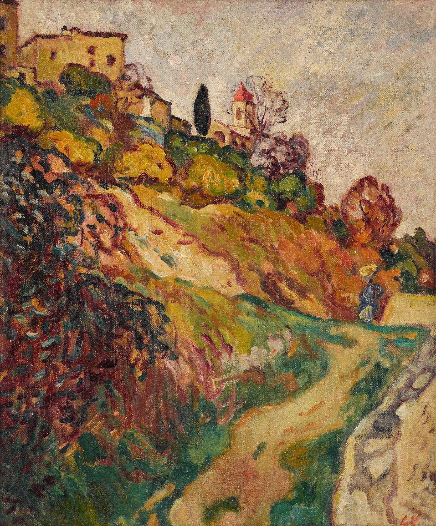 Louis Valtat — Le Village sur le coteau, Cagnes