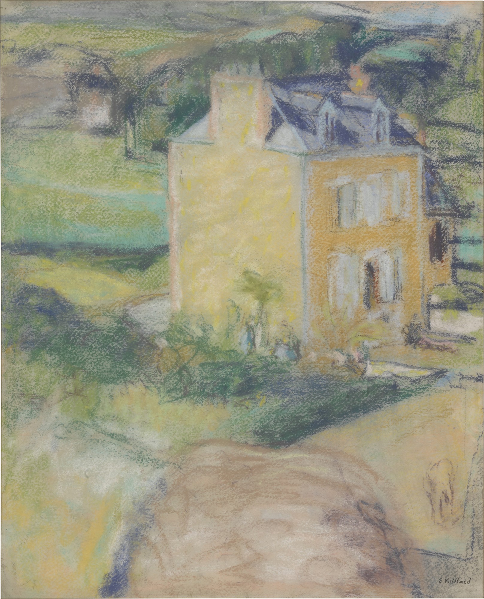 Édouard Vuillard — Villa at Saint-Jacut