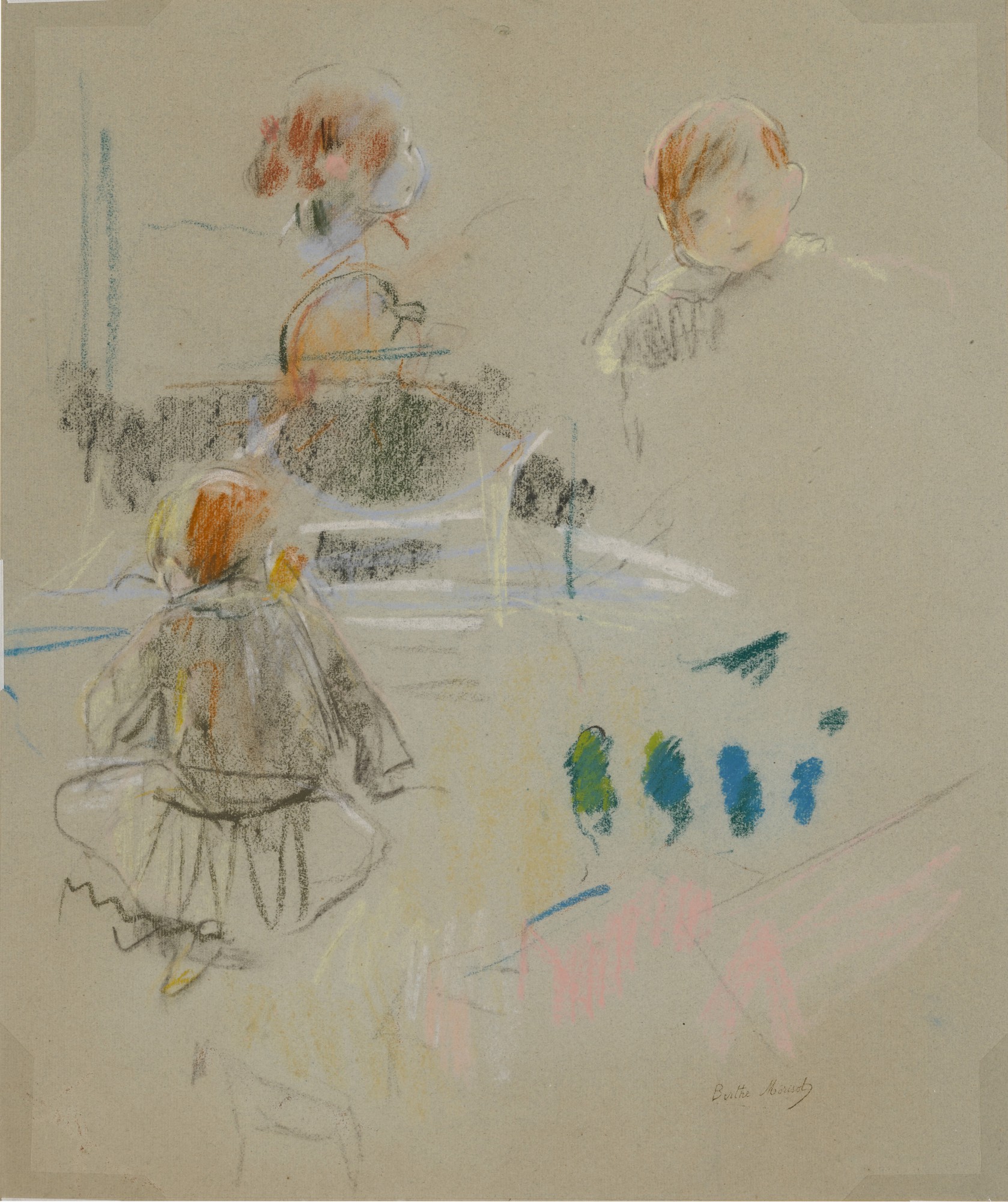 Berthe Morisot — Etude d'enfant