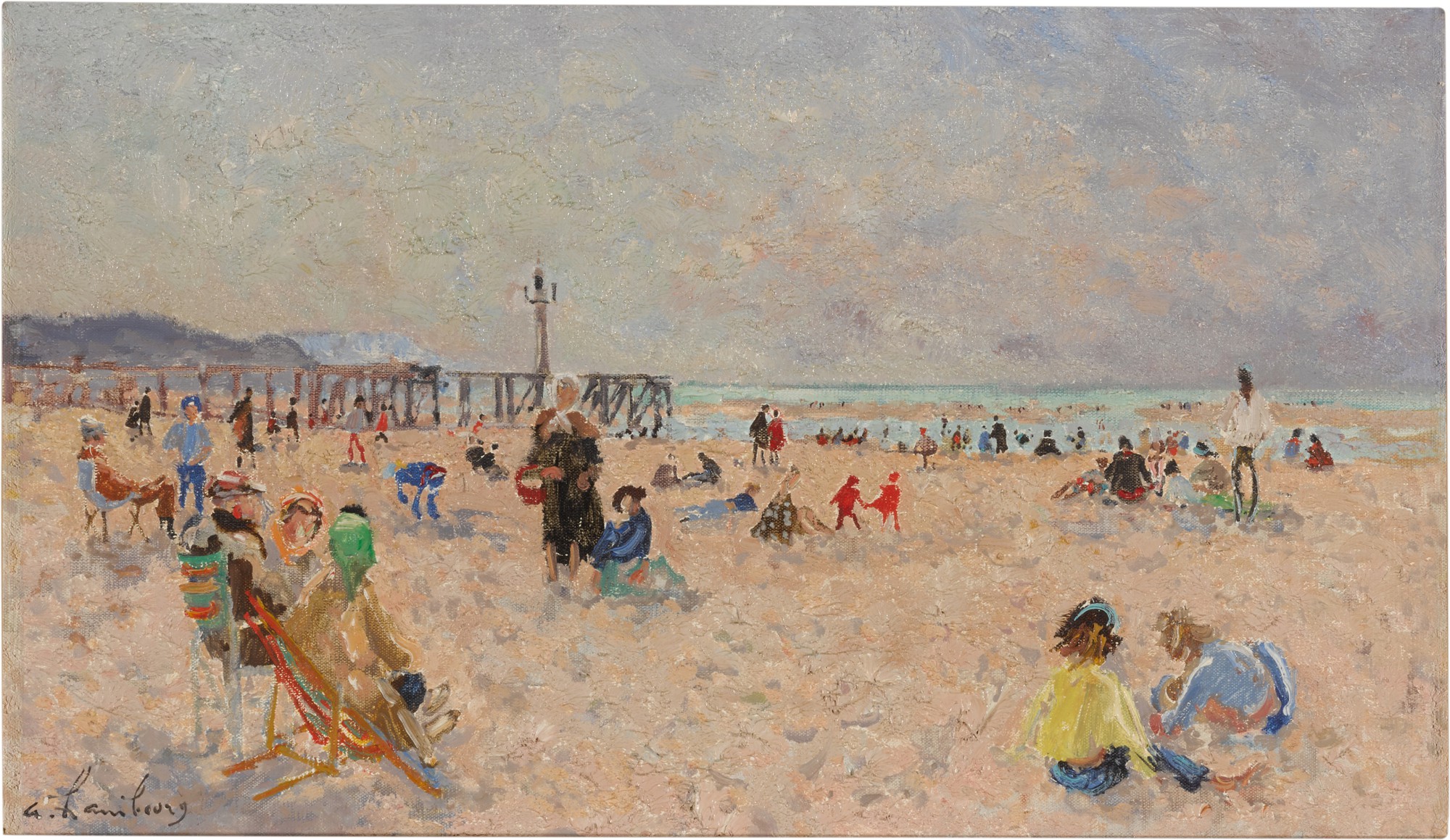 Beau temps sur la plage