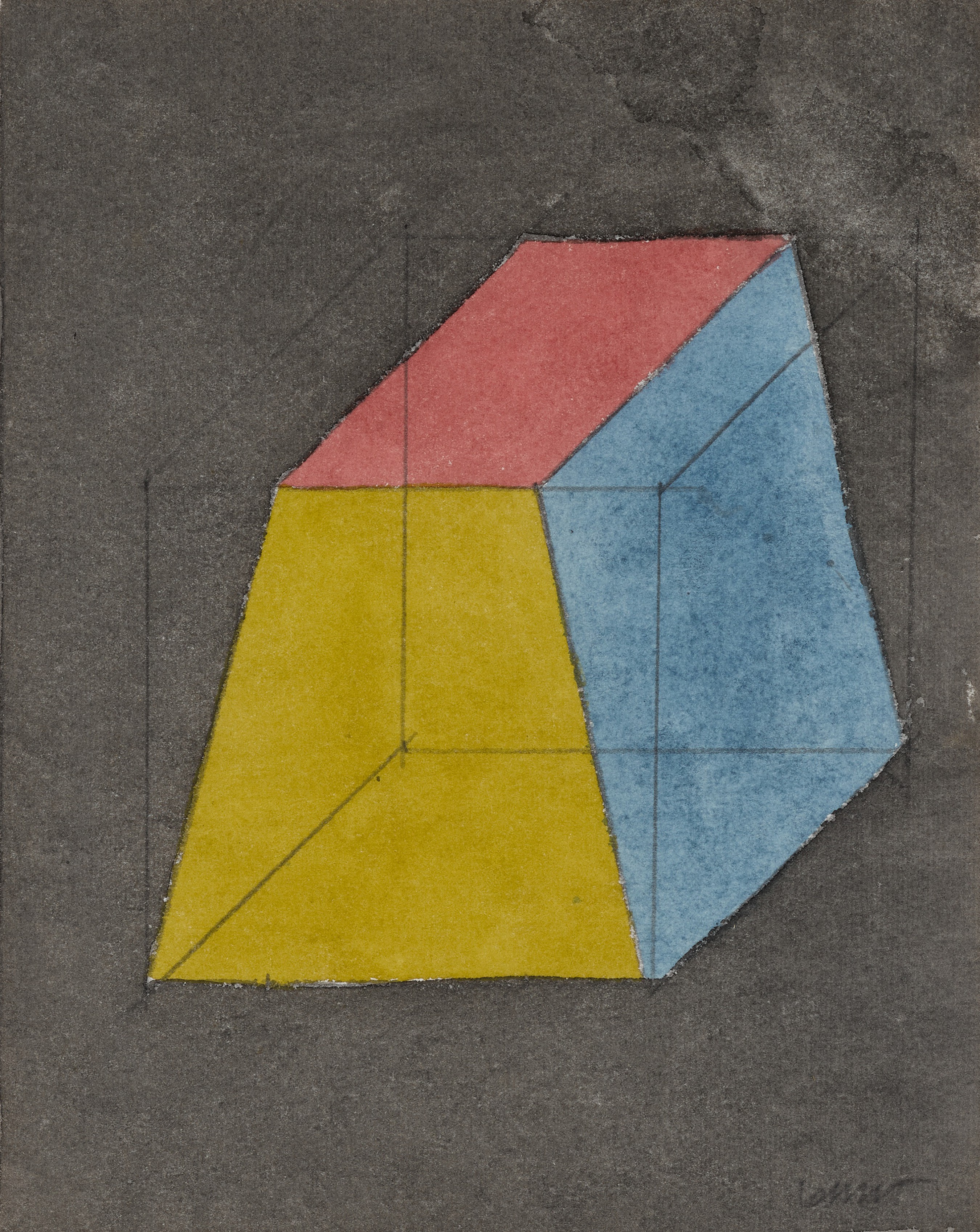 Sol LeWitt — Isometric Figure