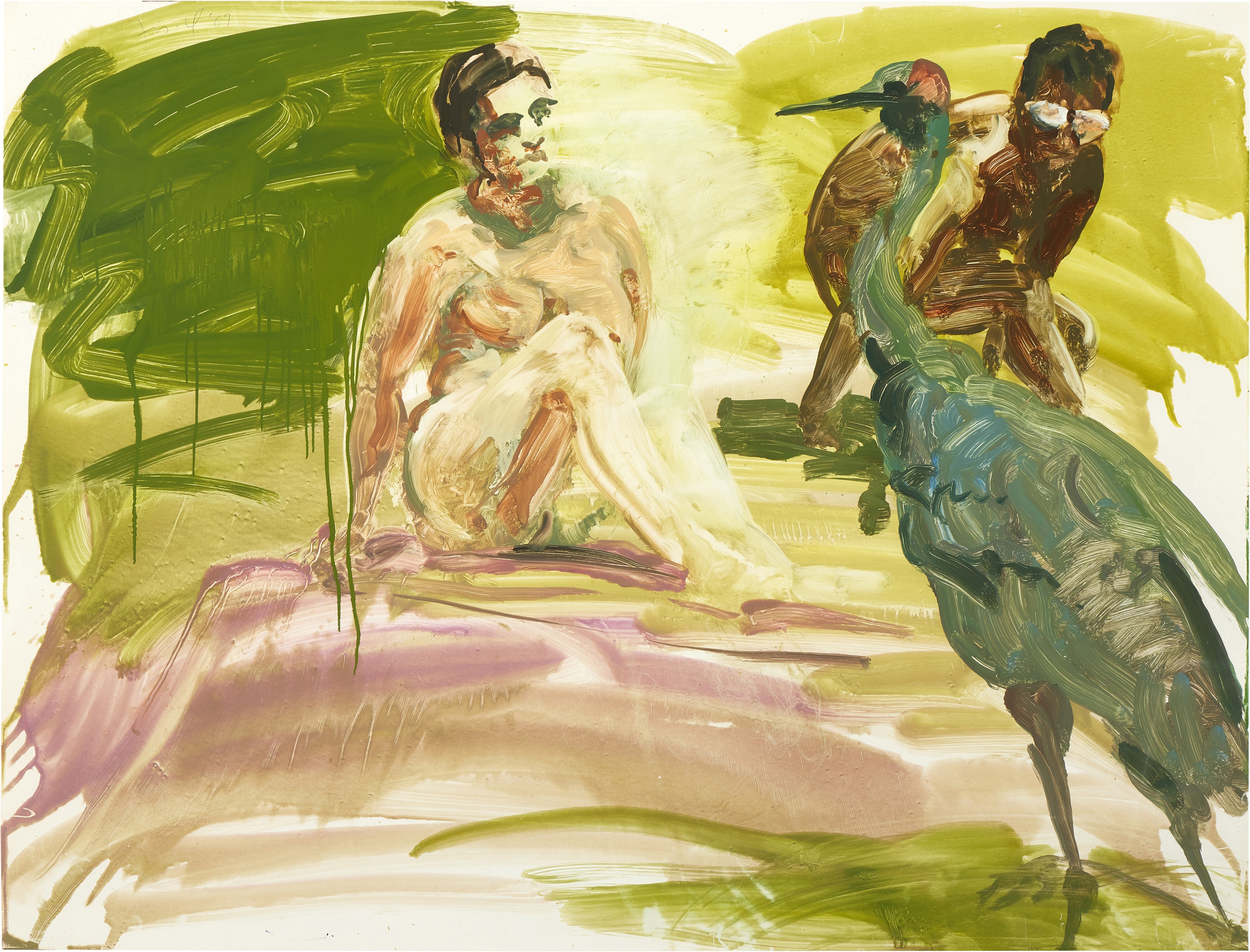 Eric Fischl — Study for The Life of Pigeons