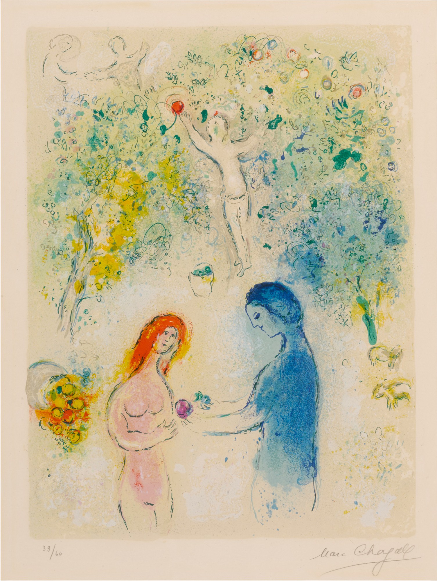 Marc Chagall — Frontispiece (Mourlot 308)
