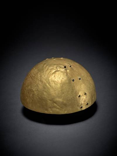 Colombian Gold Helmet