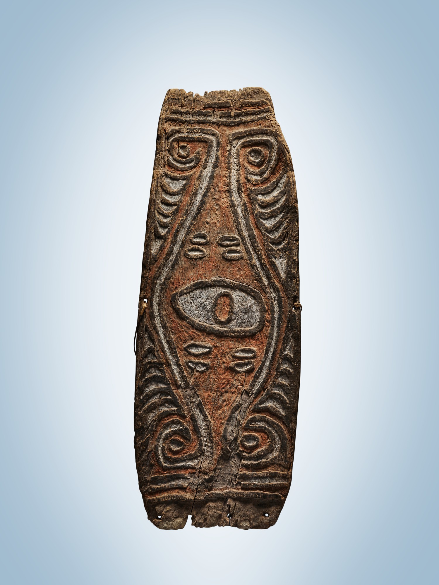 Unknown — Abau Shield, Green River, Upper Sepik River, Sandaun Province (West Sepik Province), Papua New Guinea